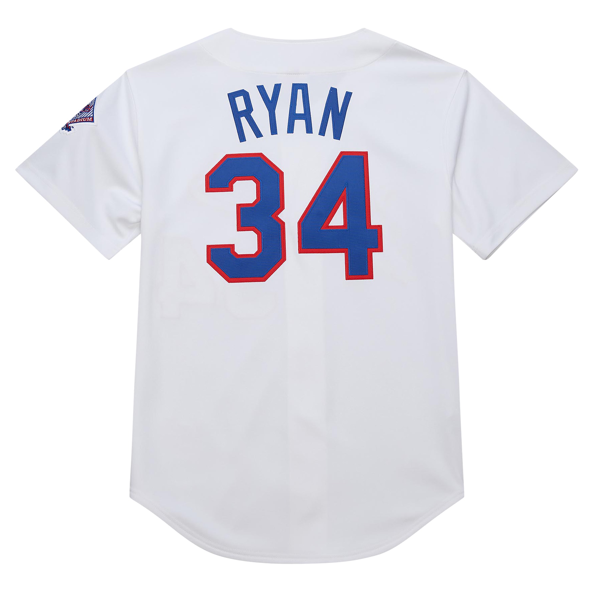 Nolan Ryan Texas Rangers 1993 Cooperstown Collection Jersey - White - angle 3