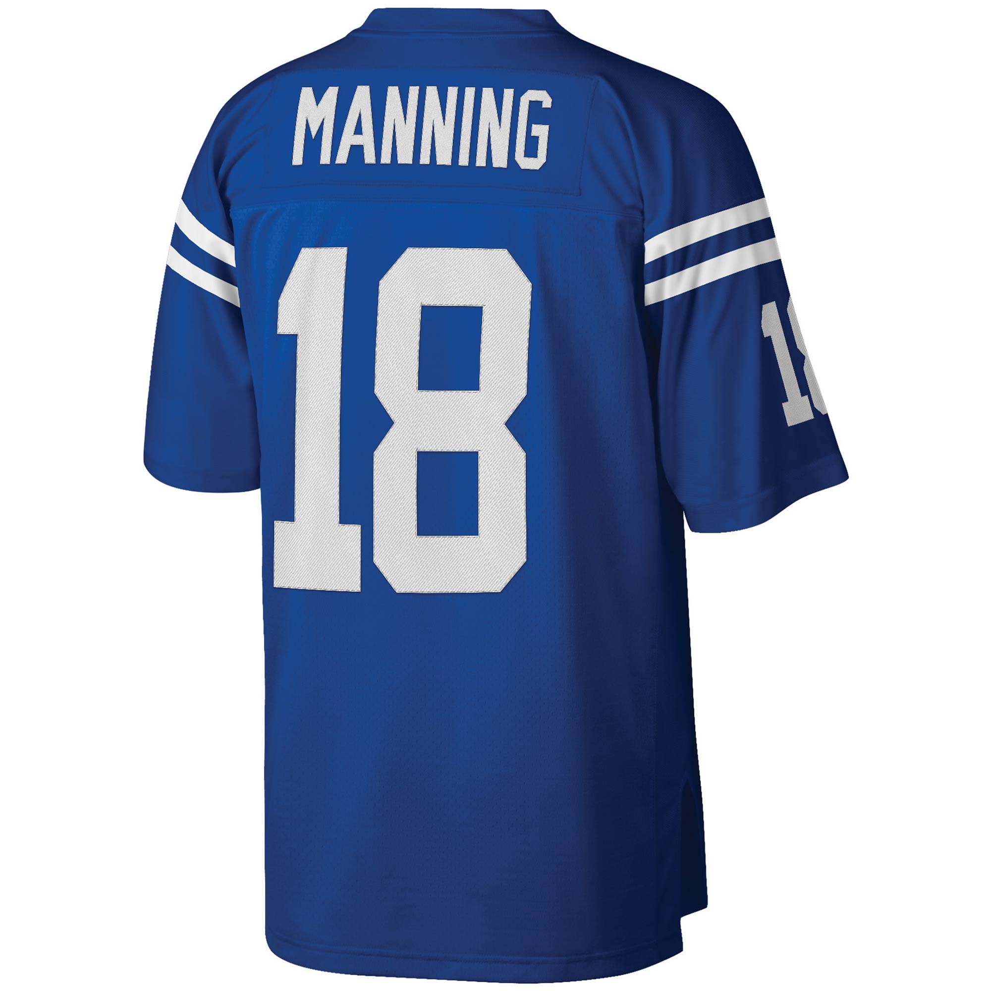 Peyton Manning Indianapolis Colts Legacy Replica Jersey - Royal - angle 3