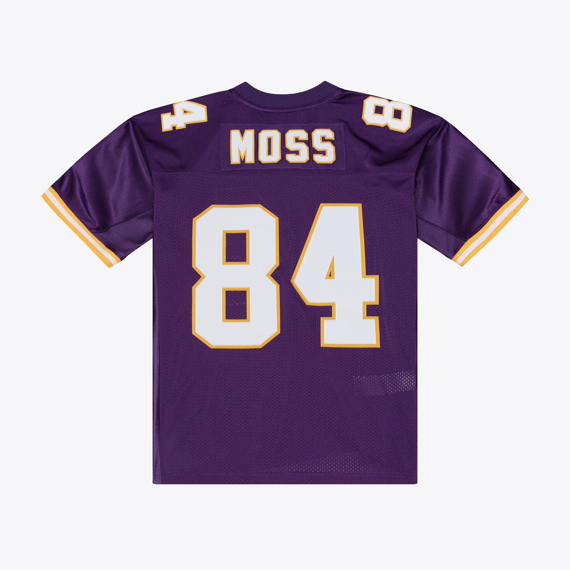 Randy Moss Minnesota Vikings 2001 Throwback Jersey - Purple - angle 3