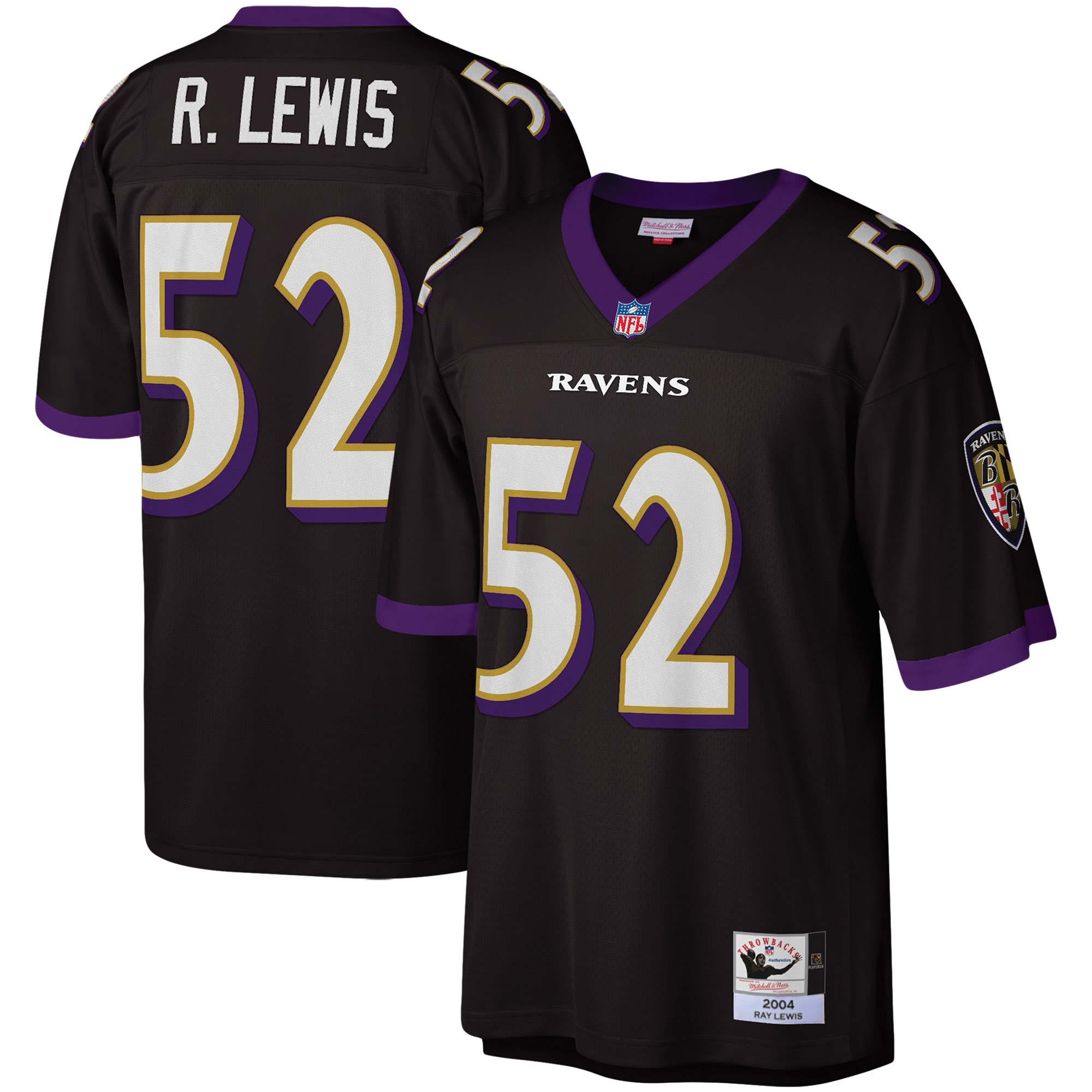 Ray Lewis Baltimore Ravens NFL Jersey - Black | FanWearStyle