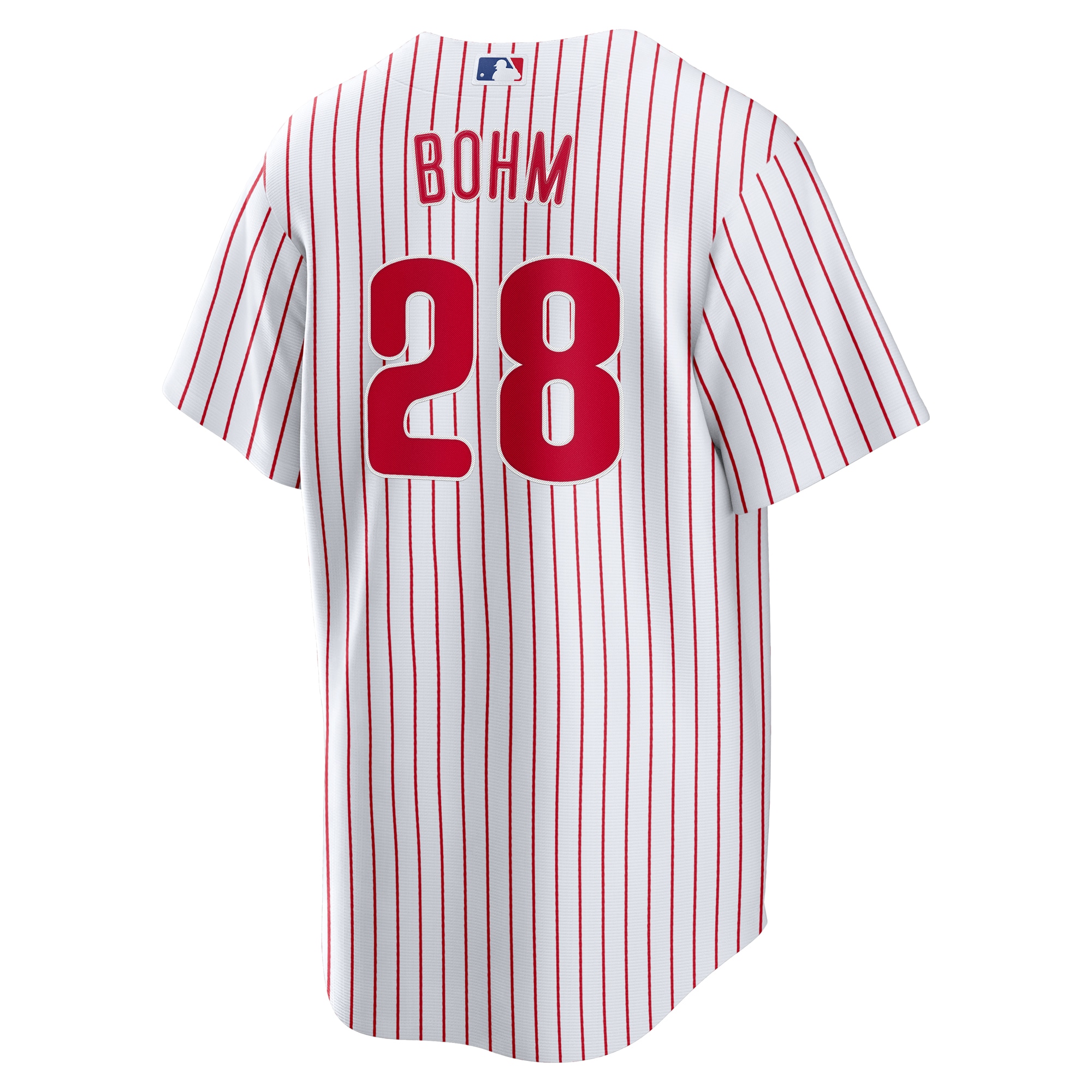 Alec Bohm Philadelphia Phillies Home Replica Jersey - White - angle 5