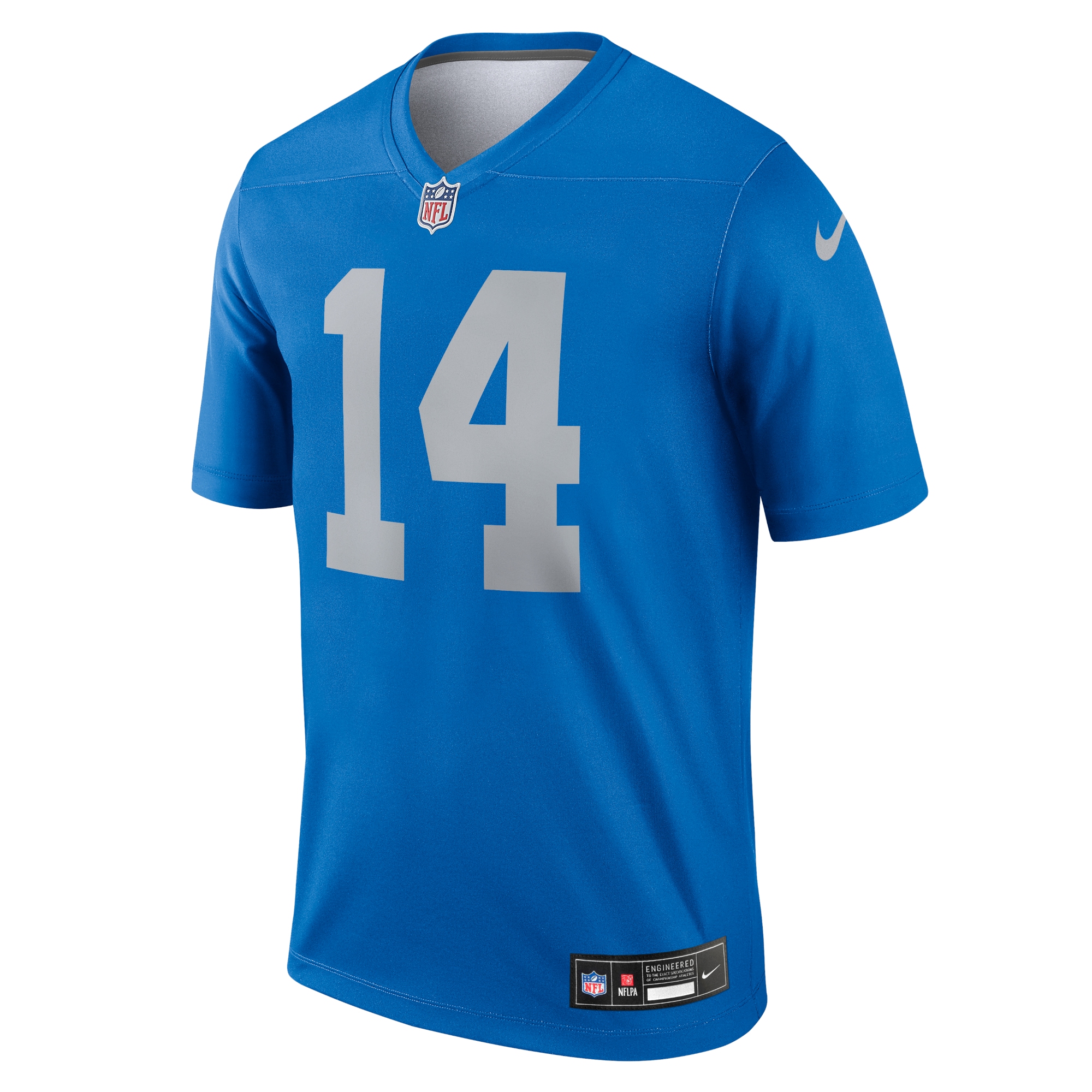 Amon-Ra St. Brown Detroit Lions Nike Legend Player Performance Top - Blue - angle 7
