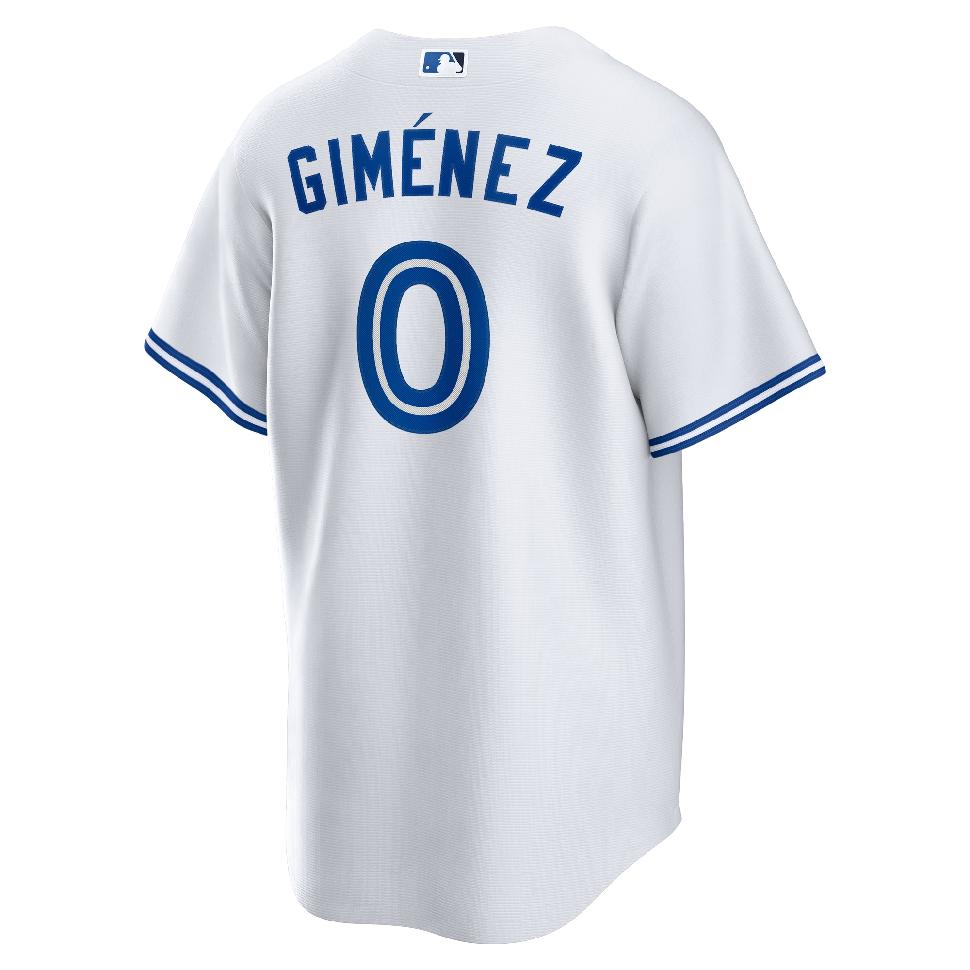 Andres Gimenez Toronto Blue Jays Home Replica Jersey - White - angle 5