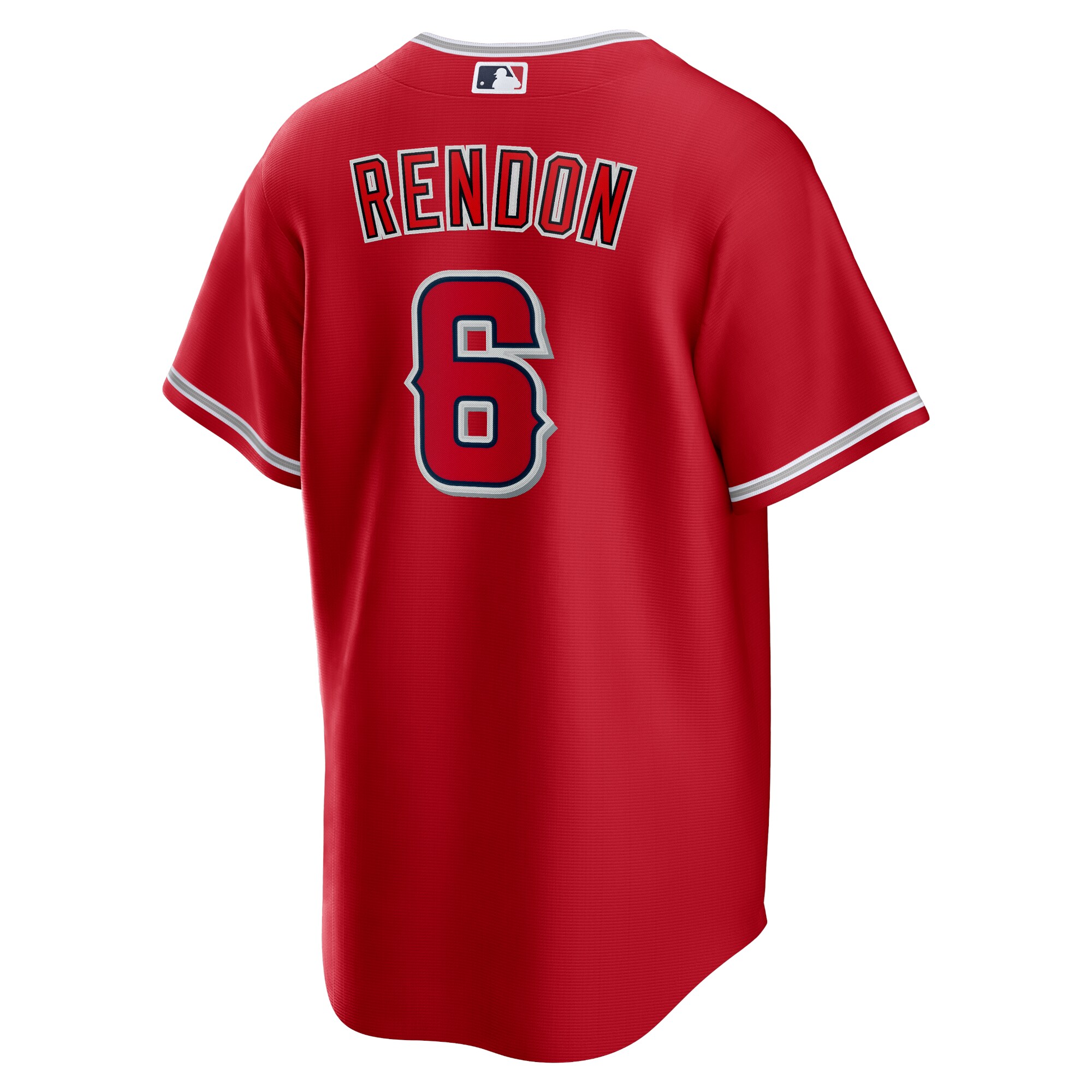 Anthony Rendon Los Angeles Angels Alternate Replica Player Name Jersey - Red - angle 5