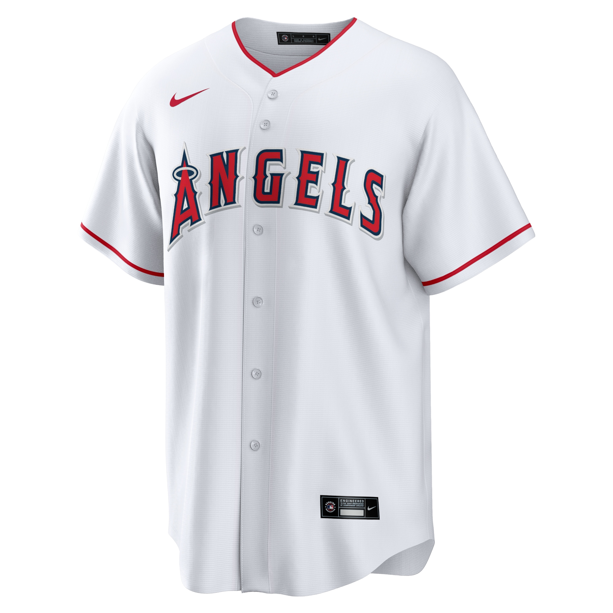 Anthony Rendon Los Angeles Angels Home Replica Player Name Jersey - White - angle 4