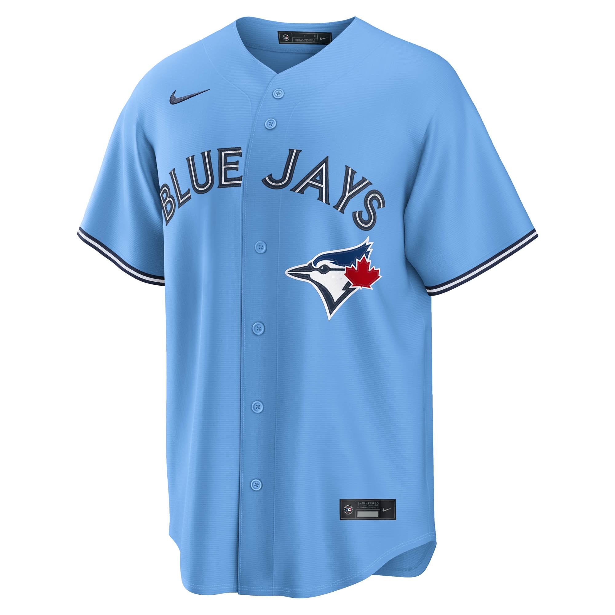 Anthony Santander Toronto Blue Jays Alternate Replica Jersey - Light Blue - angle 4