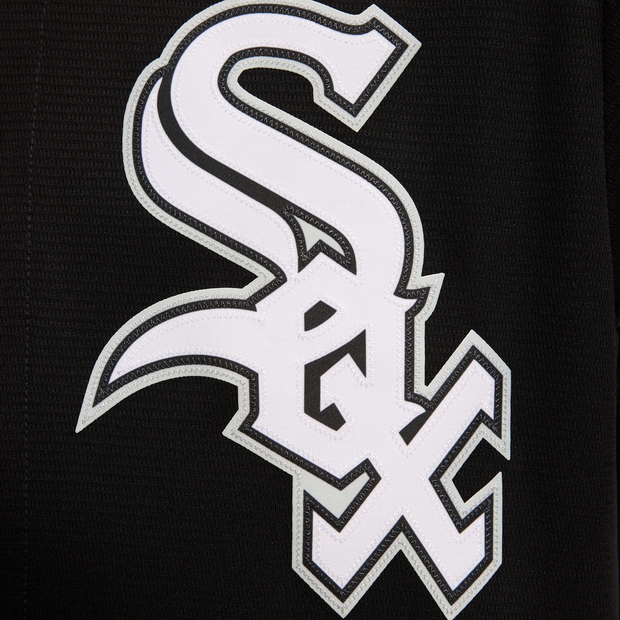 Chicago White Sox Alternate Replica Team Jersey - Black - angle 10