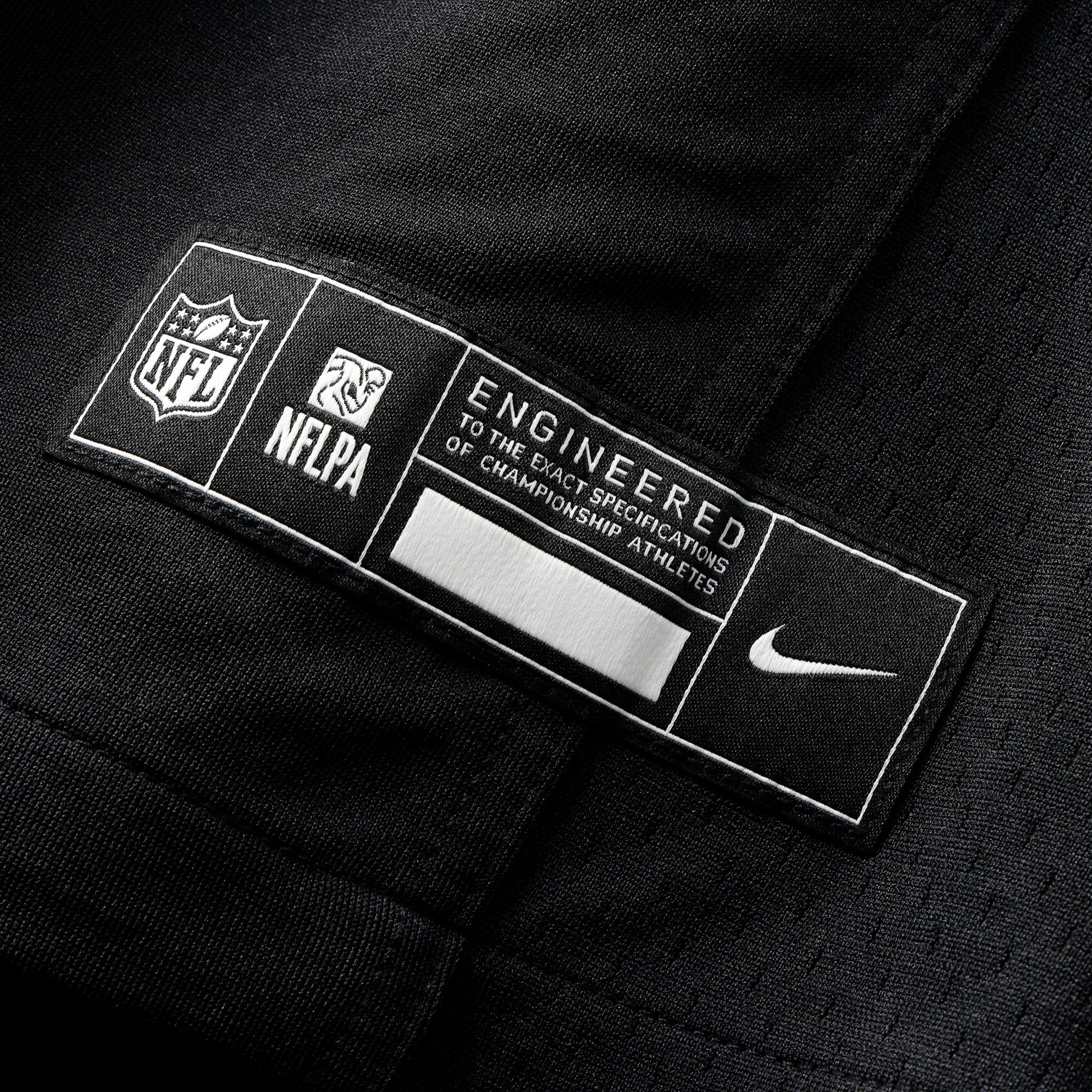 Inter Milan 2025 Soccer x NFL Game Jersey - Black - angle 8