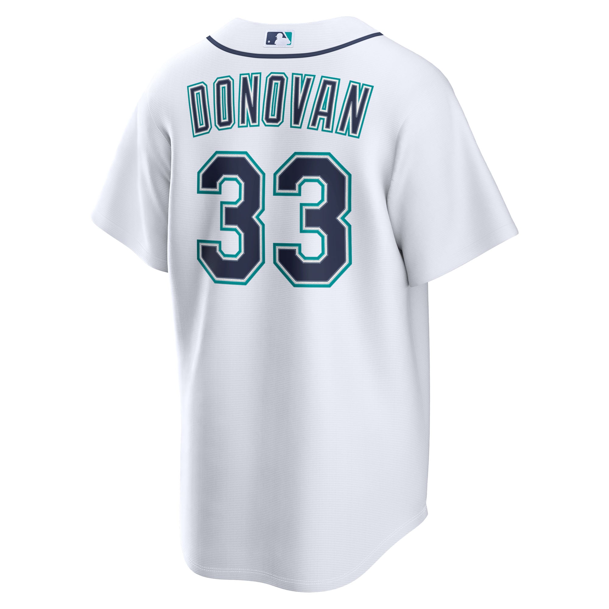 Brendan Donovan Seattle Mariners Home Replica Jersey - White - angle 4