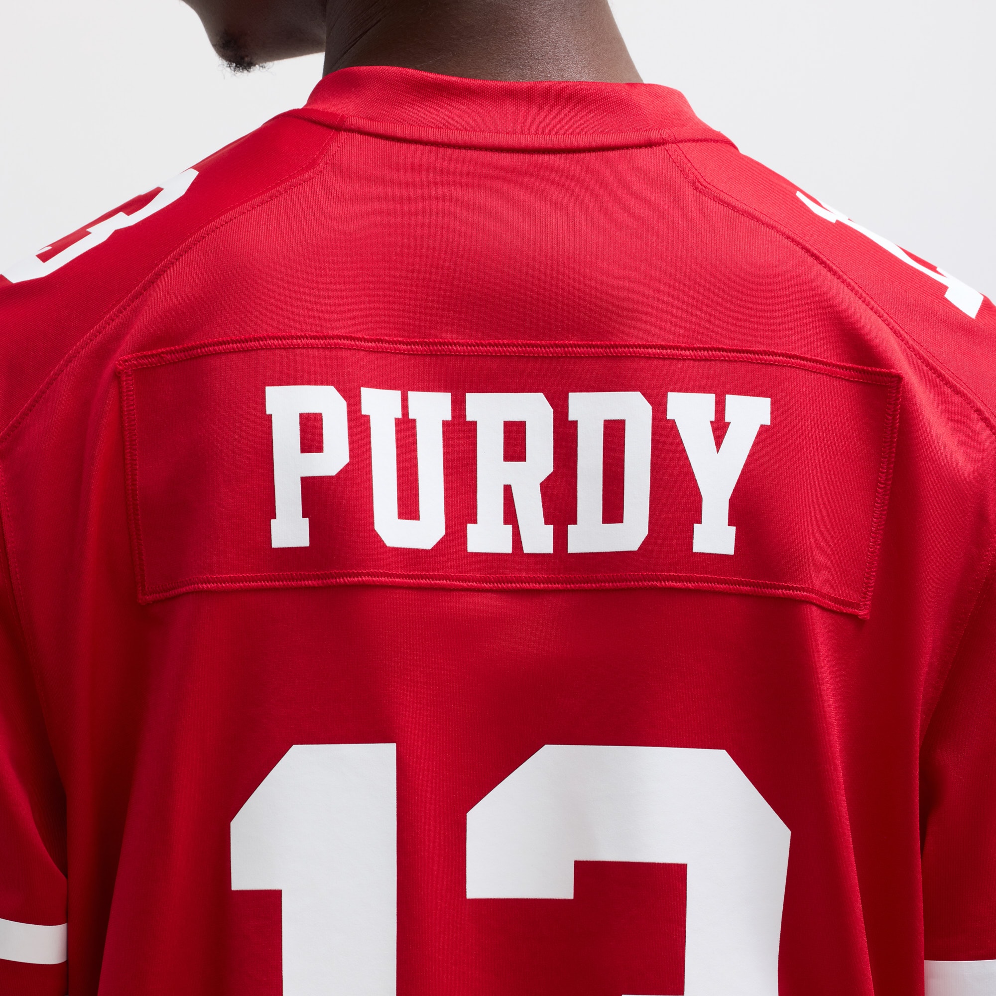Brock Purdy #13 San Francisco 49ers Game Player Jersey - Scarlet - angle 10