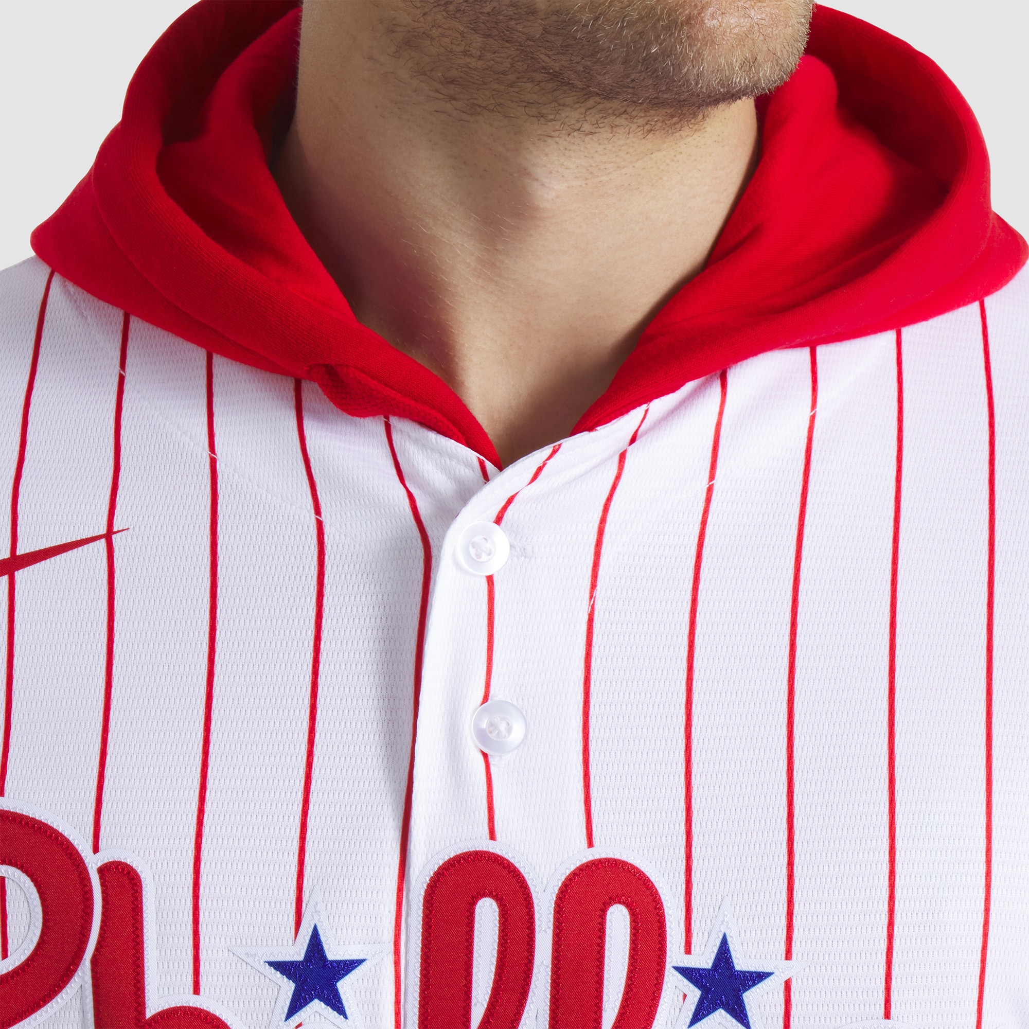 Bryce Harper #3 Philadelphia Phillies Home Replica Player Name Jersey - White - angle 8