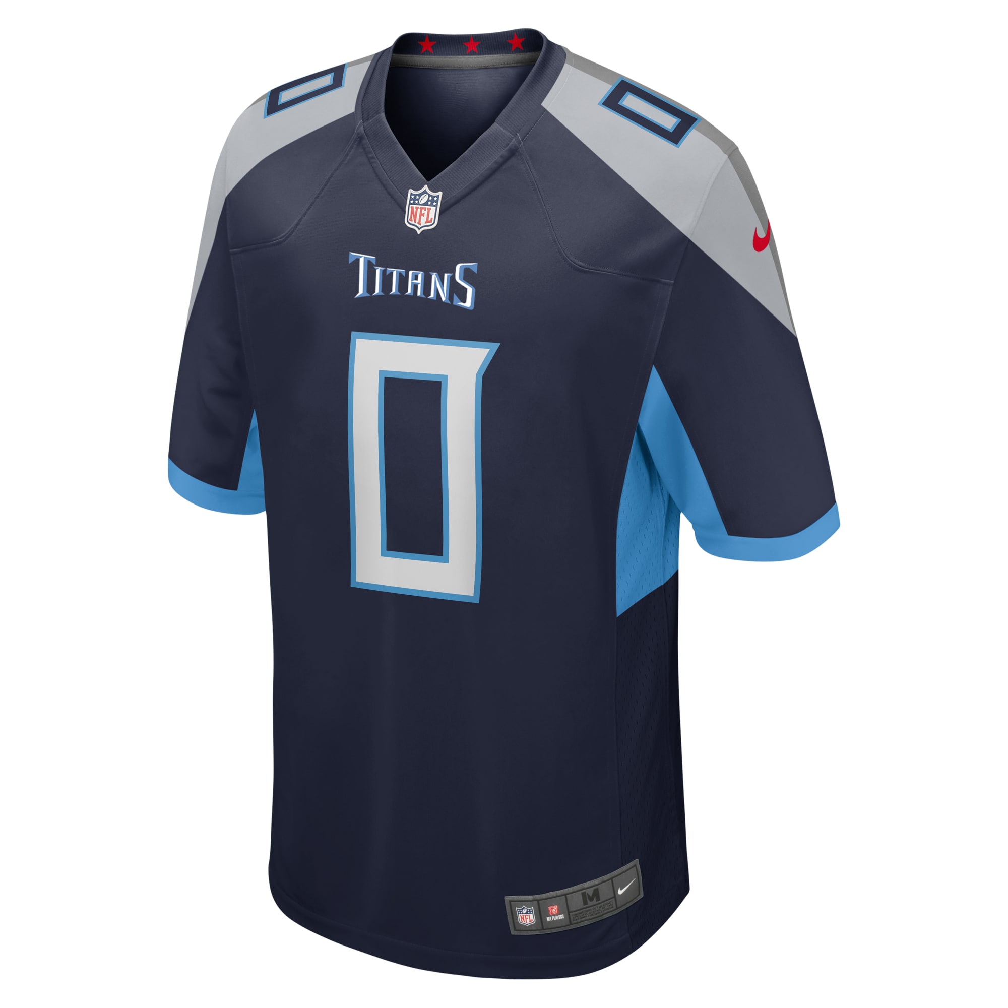 Calvin Ridley Tennessee Titans Game Player Jersey - Navy - angle 4