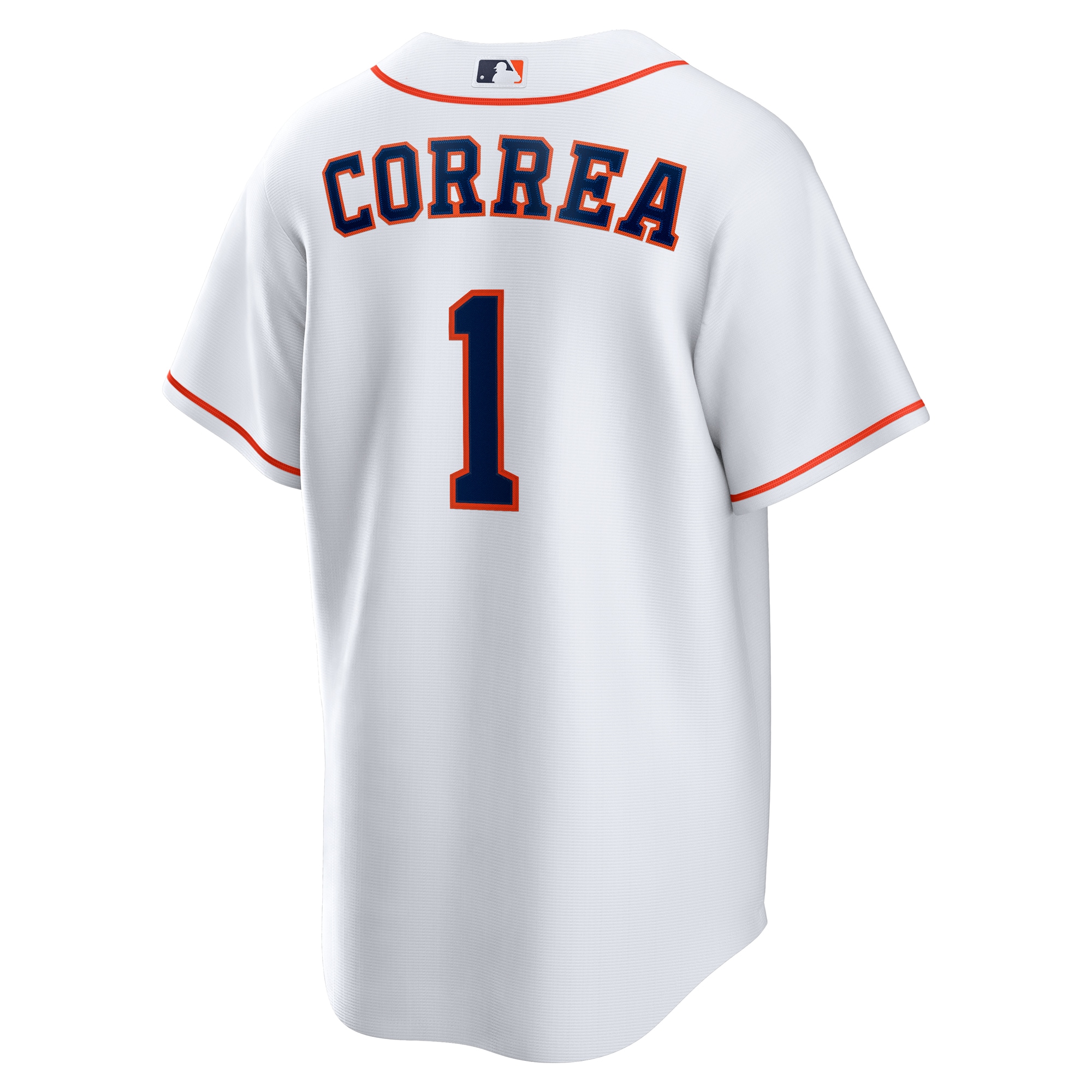 Carlos Correa Houston Astros Home Replica Jersey - White - angle 5