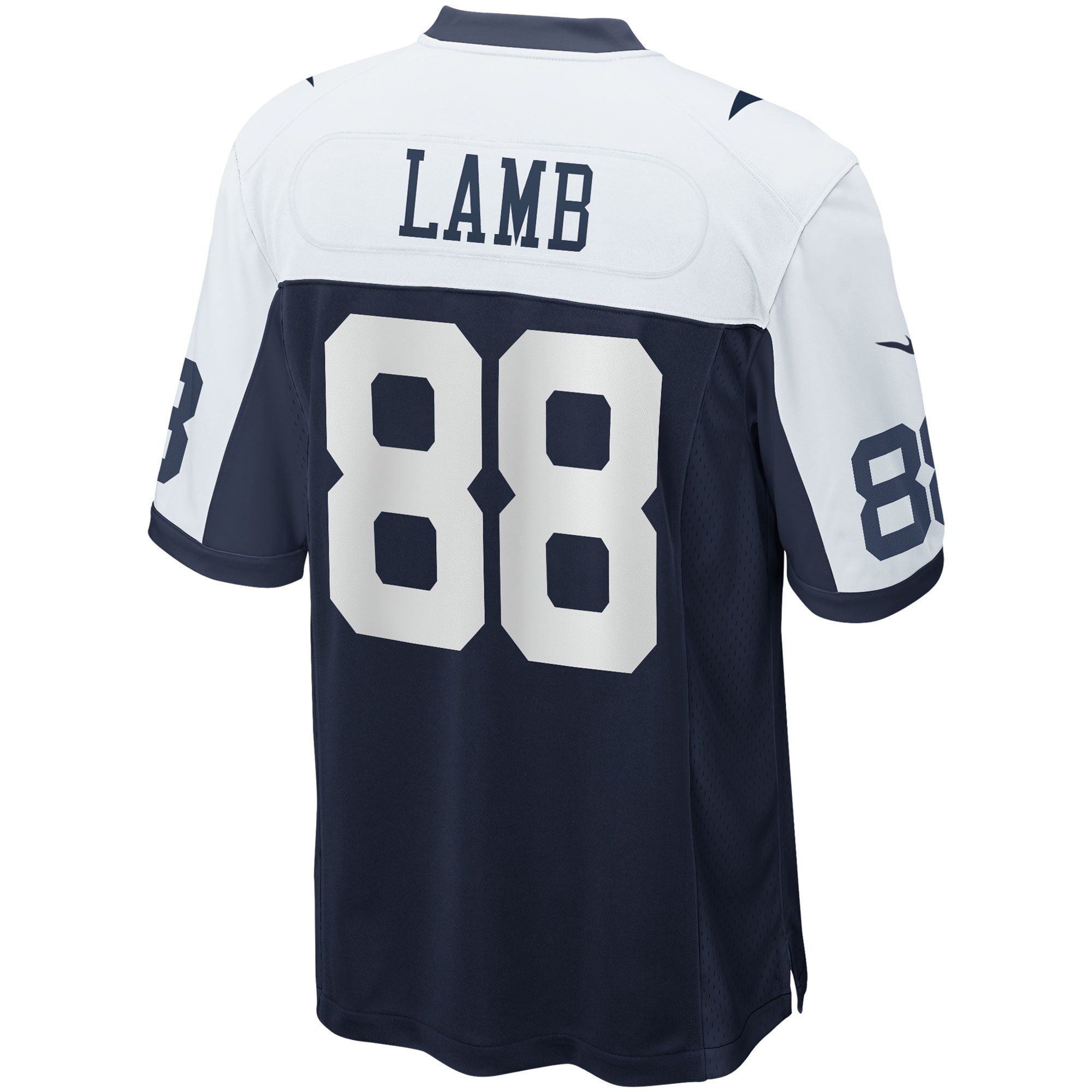 CeeDee Lamb Dallas Cowboys Alternate Game Team Jersey - Navy - angle 5