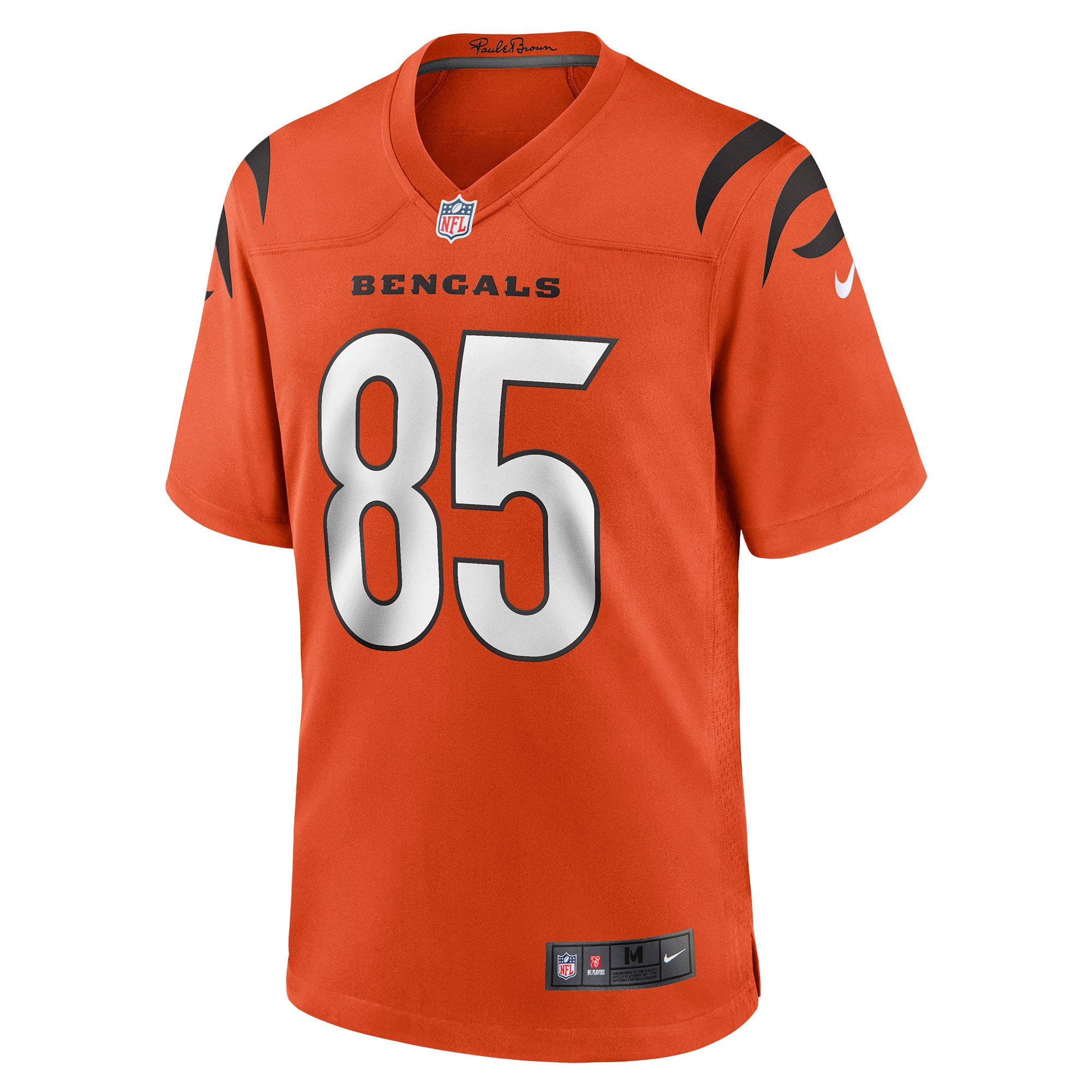 Chad Johnson Cincinnati Bengals Retired Player Alternate Game Jersey - Orange - angle 4