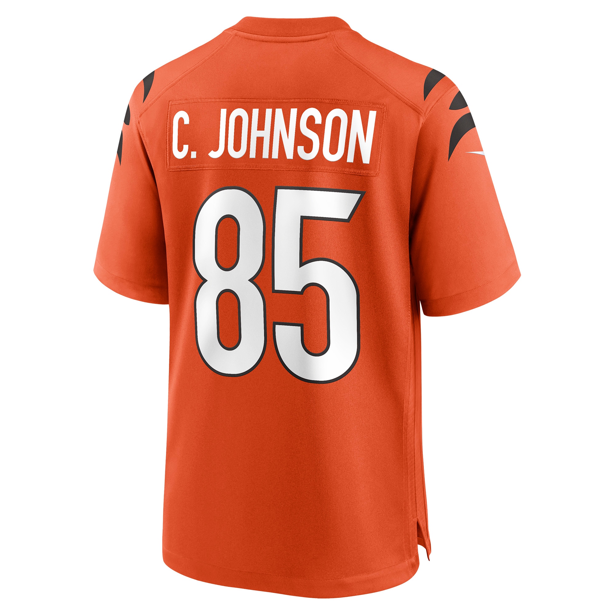 Chad Johnson Cincinnati Bengals Retired Player Alternate Game Jersey - Orange - angle 5