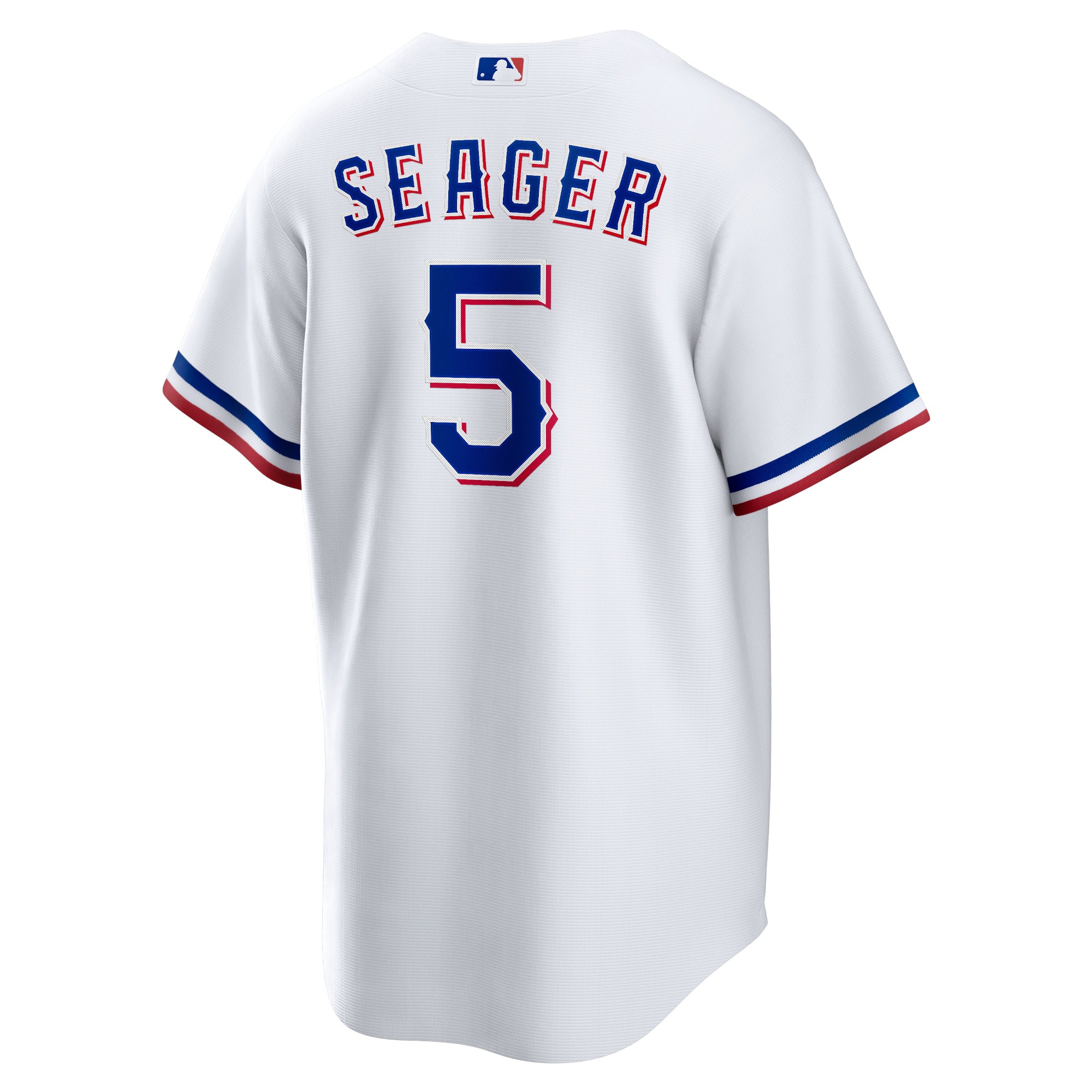 Corey Seager Texas Rangers Home Replica Player Jersey - White - angle 5