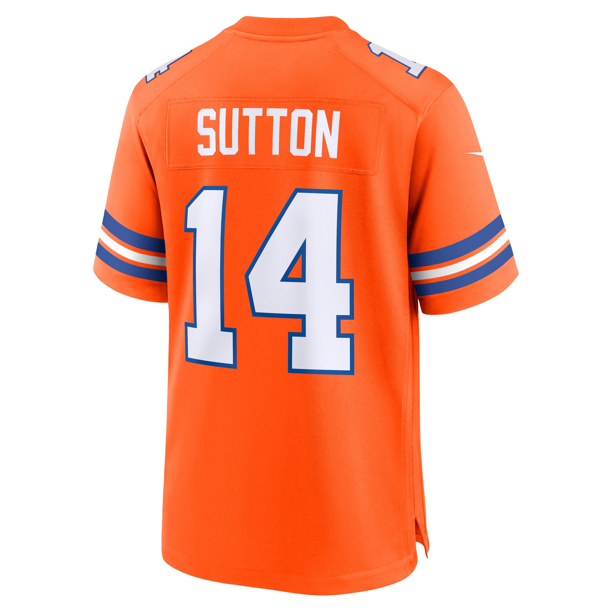 Courtland Sutton Denver Broncos Alternate Game Jersey - Orange - angle 5