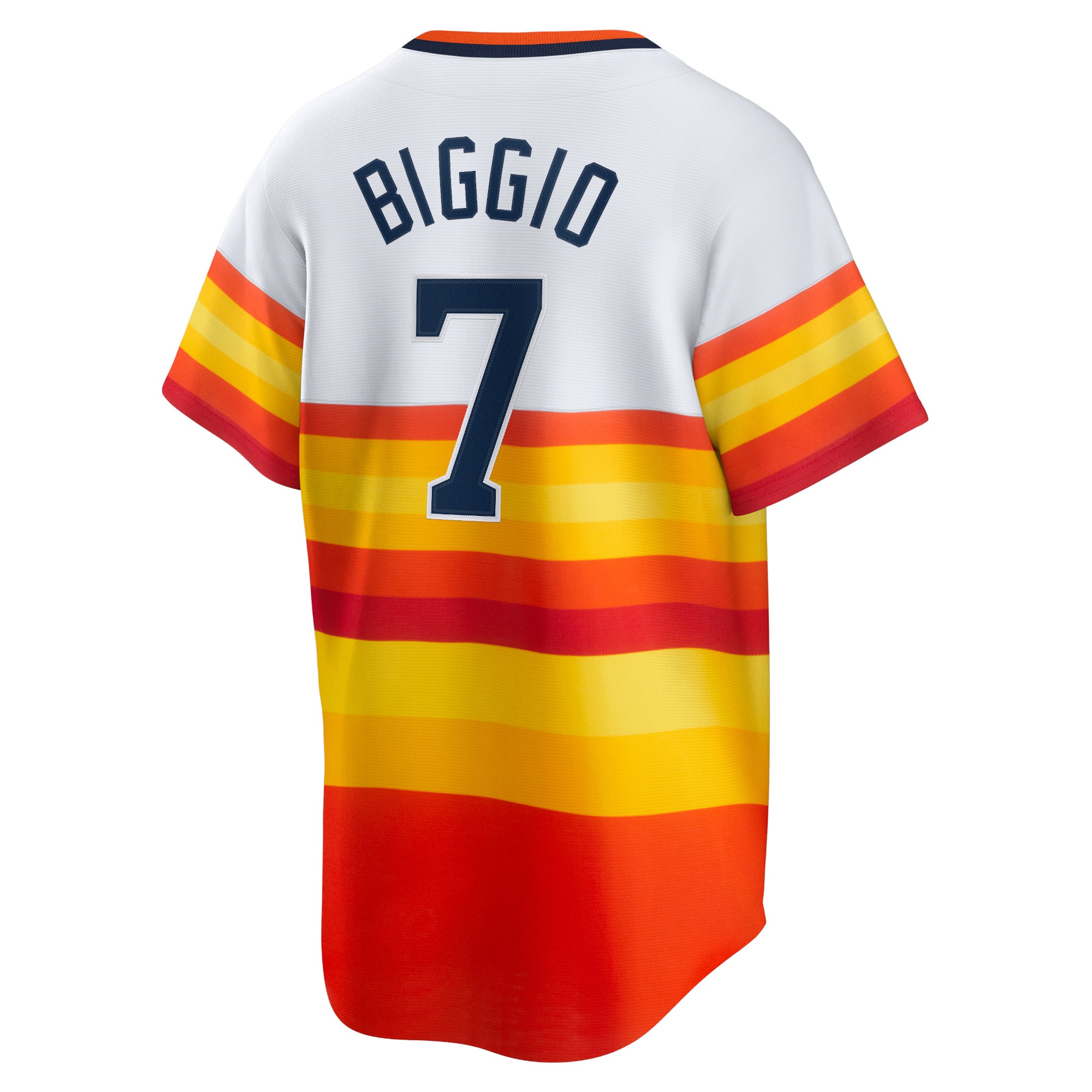 Craig Biggio Houston Astros Home Cooperstown Collection Player Jersey - White - angle 5
