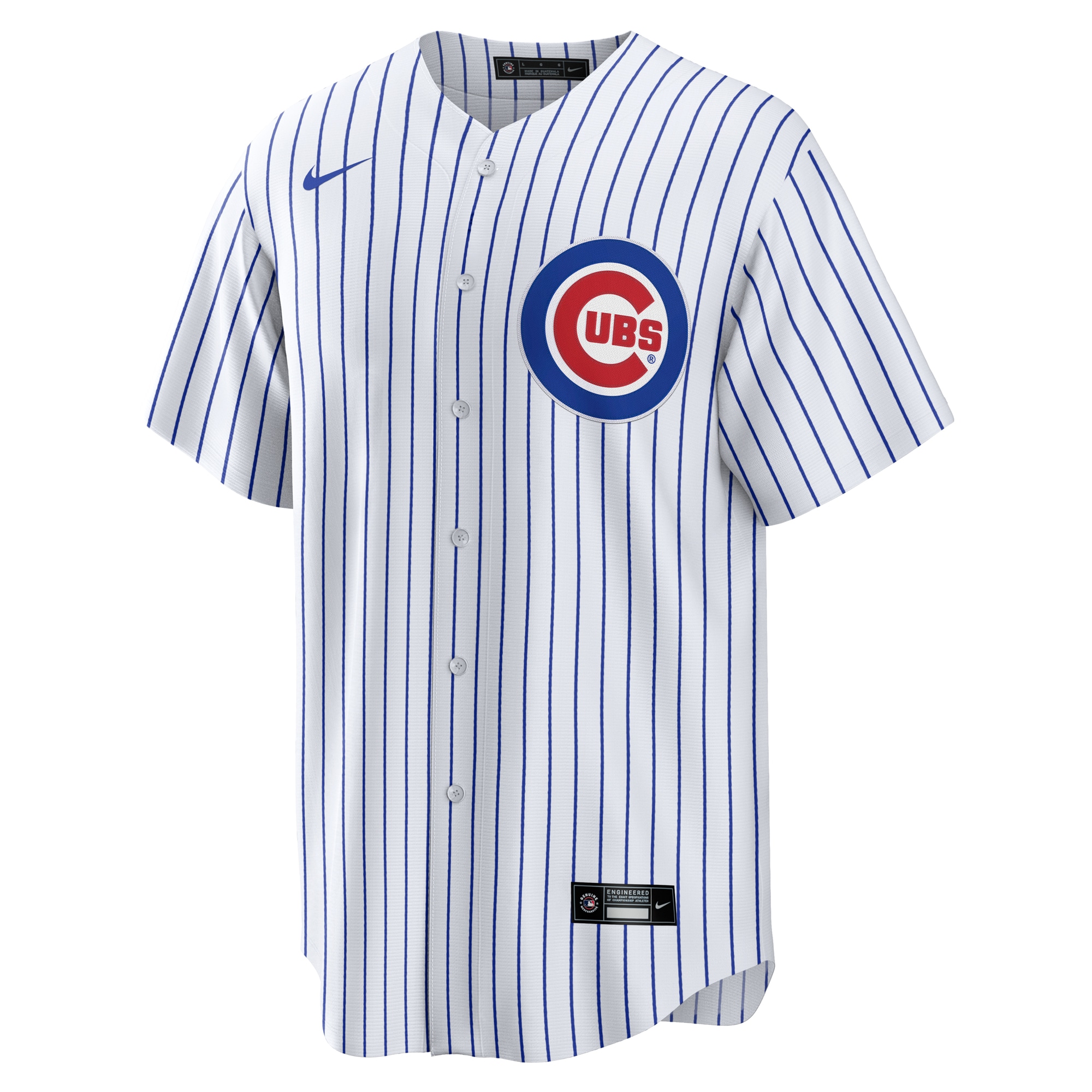 Dansby Swanson Chicago Cubs Replica Player Jersey - White - angle 3