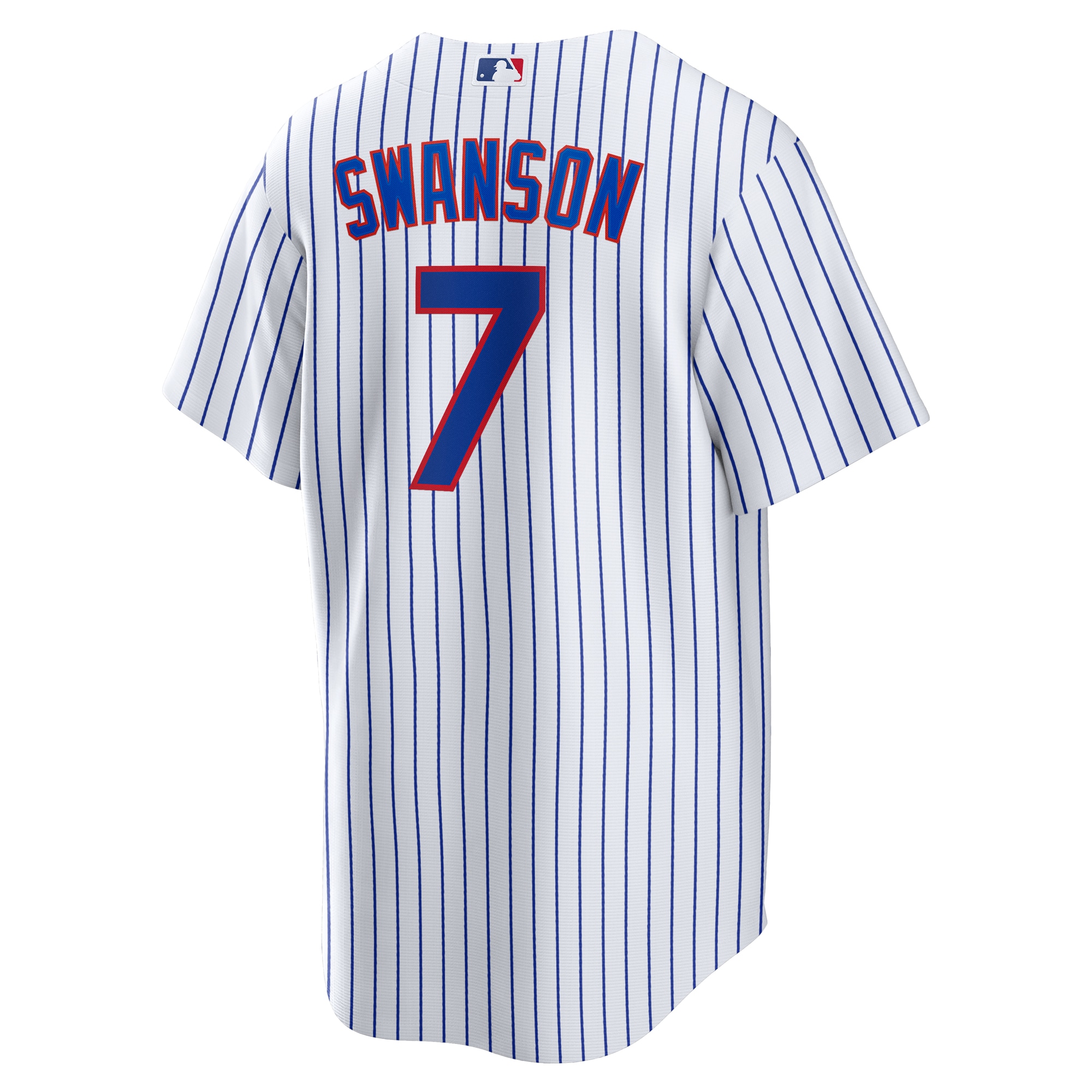 Dansby Swanson Chicago Cubs Replica Player Jersey - White - angle 4