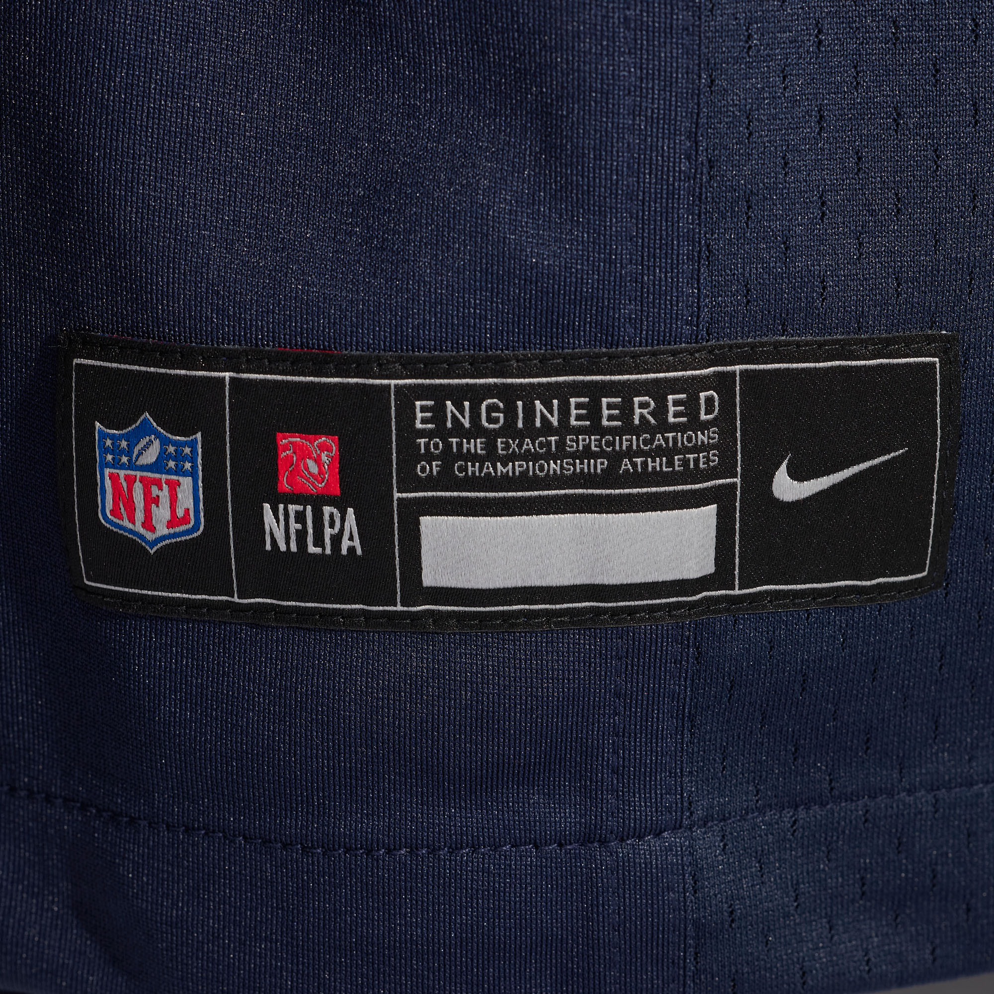 Darnell Wright Chicago Bears Game Jersey - Navy - angle 8