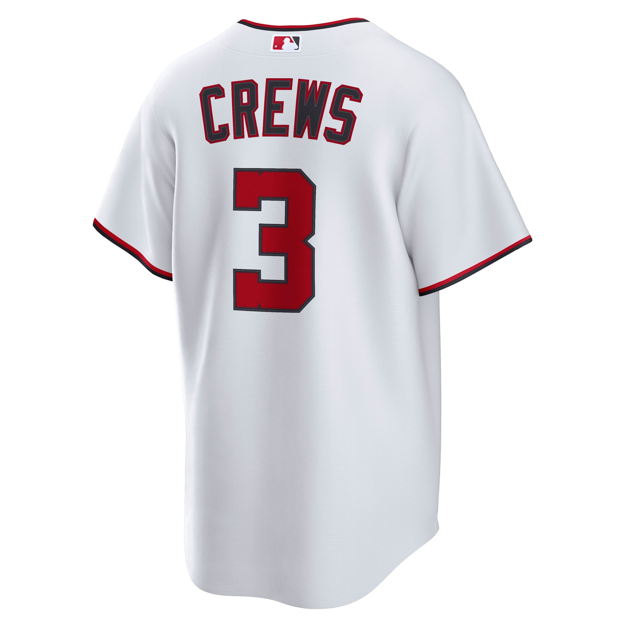 Dylan Crews Washington Nationals Home Replica Jersey - White - angle 5