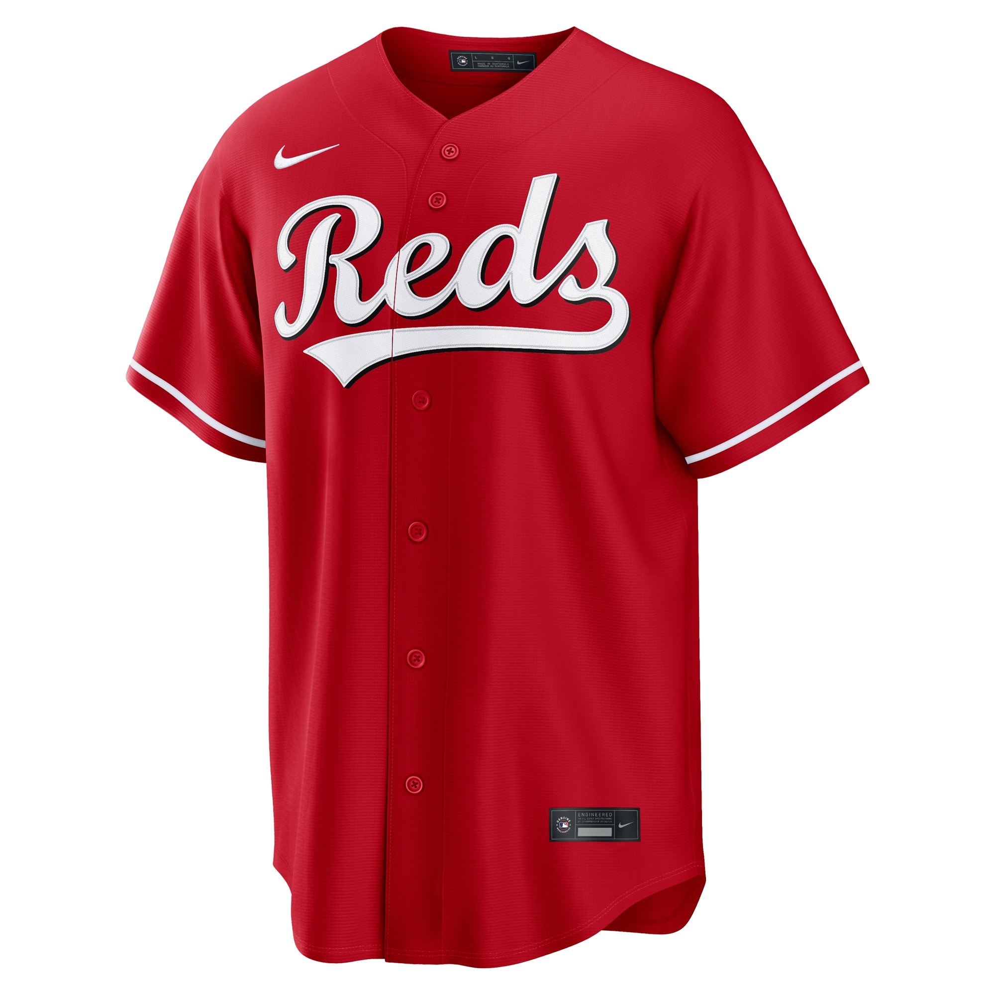 Elly De La Cruz Cincinnati Reds Alternate Replica Jersey - Red - angle 4