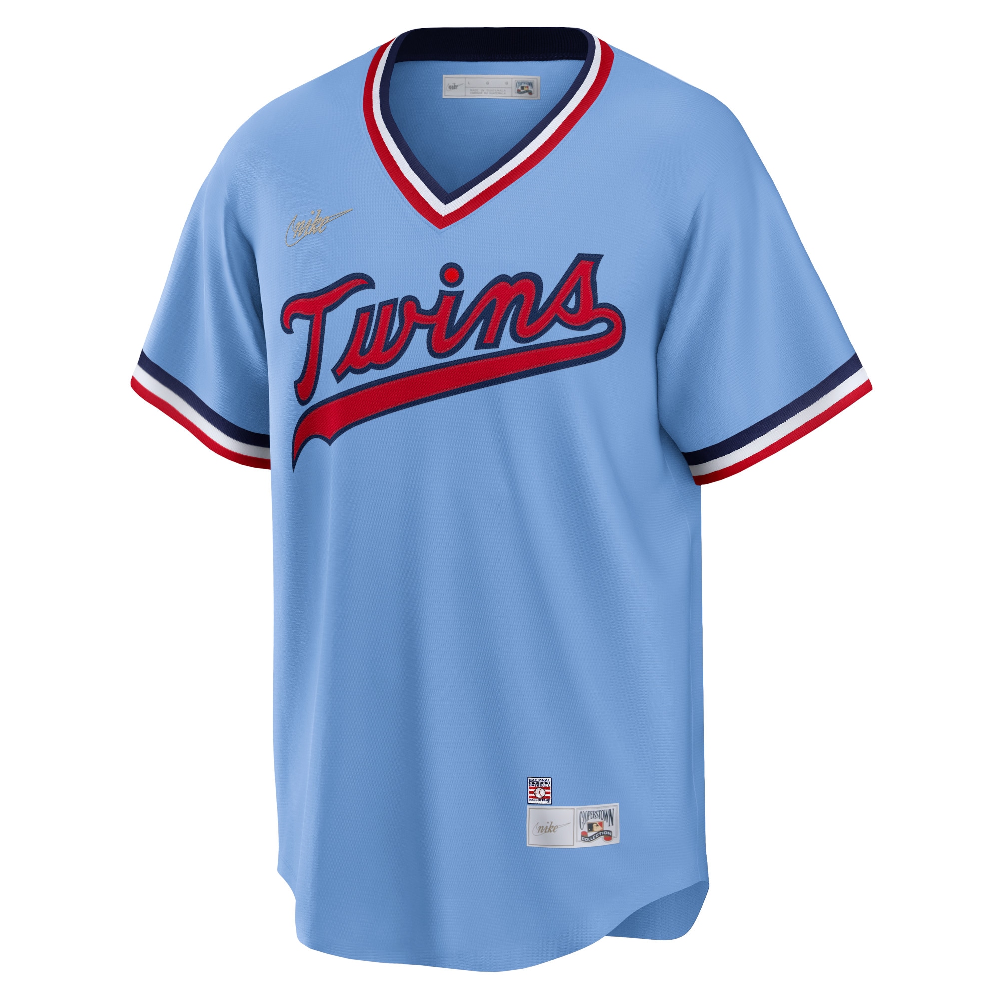 Harmon Killebrew Minnesota Twins Road Cooperstown Collection Player Jersey - Light Blue - angle 4