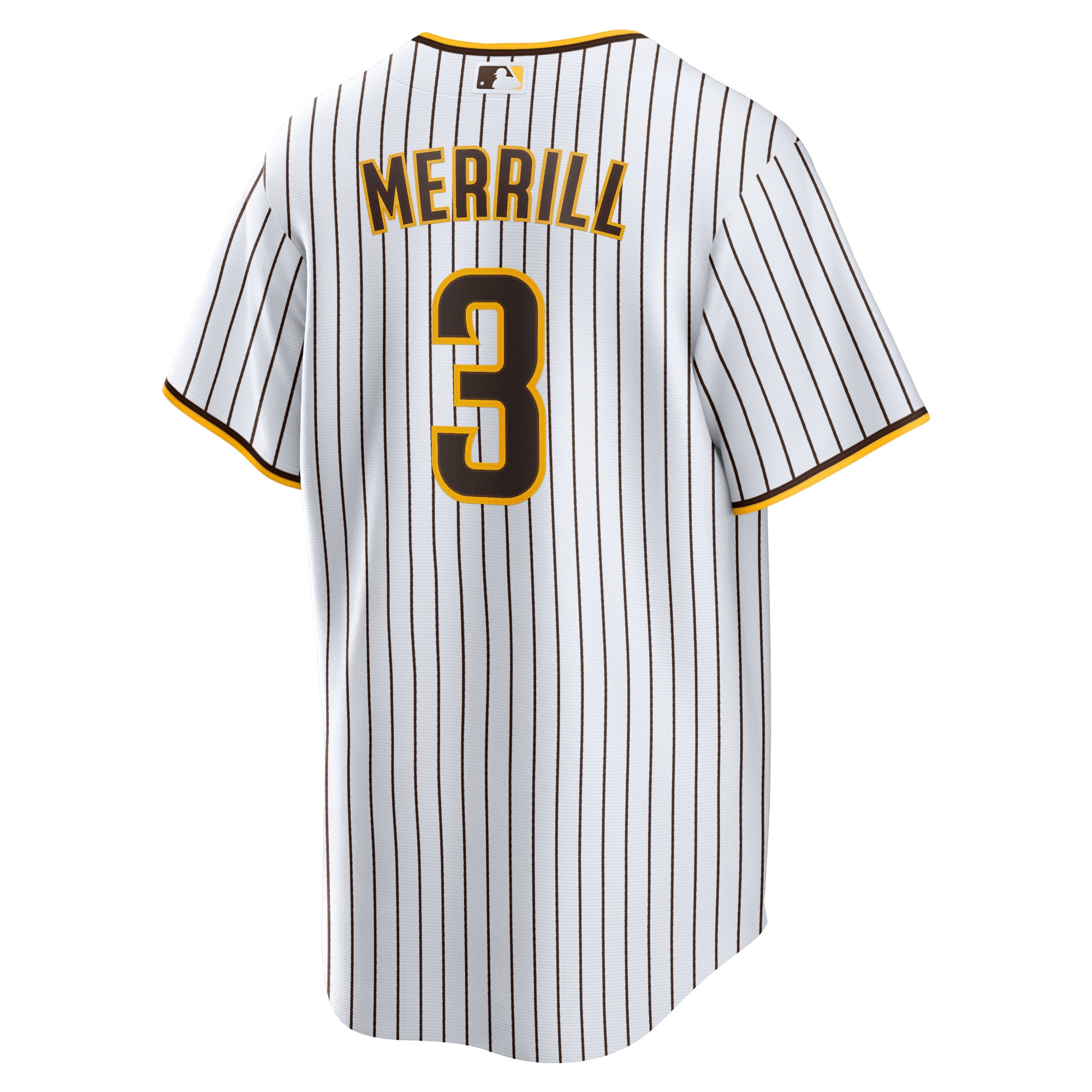 Jackson Merrill San Diego Padres Home Replica Jersey - White - angle 5