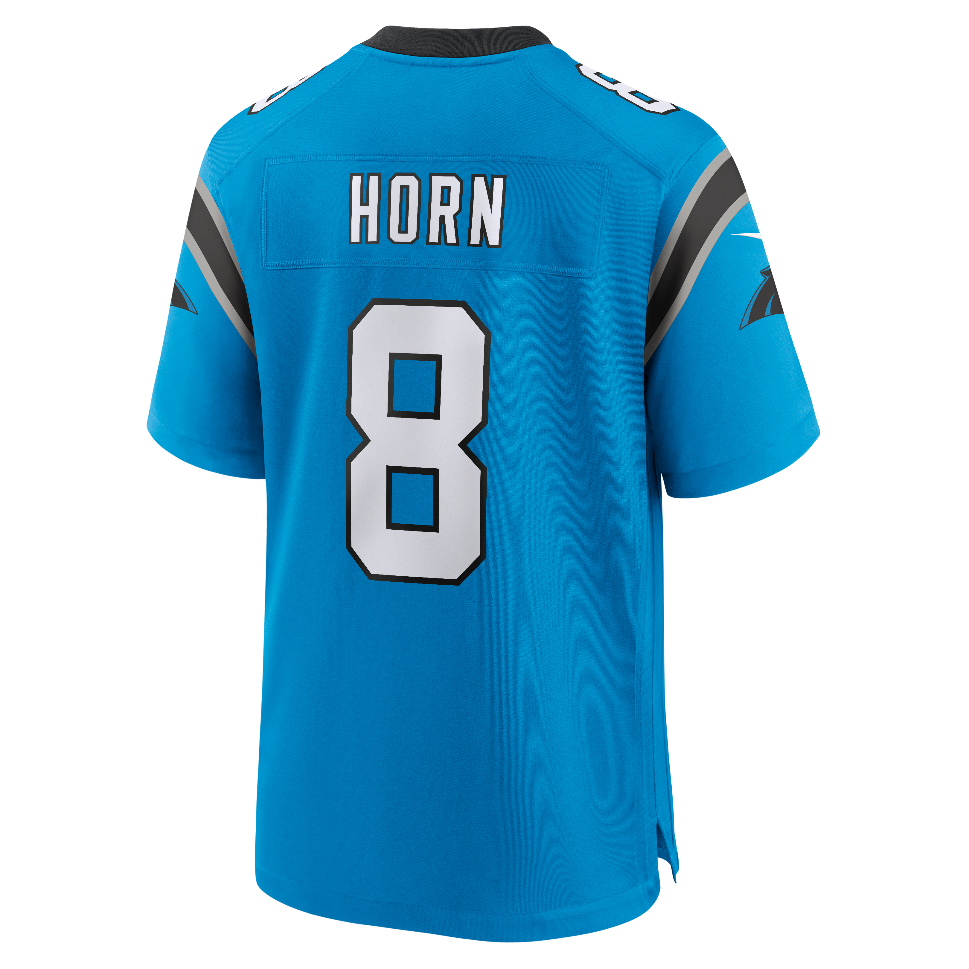 Jaycee Horn Carolina Panthers Alternate Game Jersey - Blue - angle 9