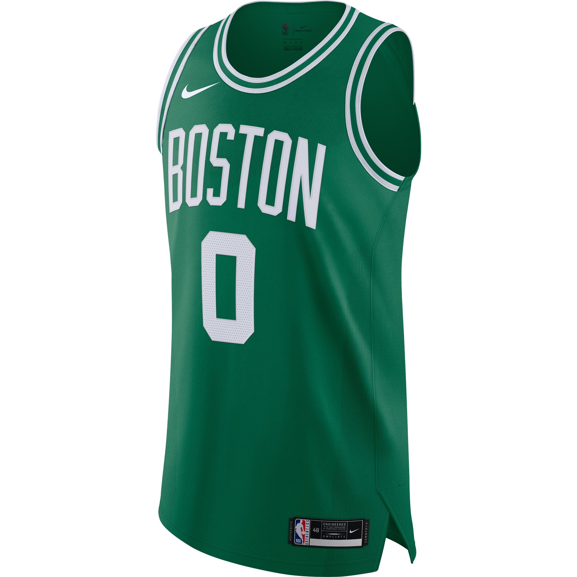 Jayson Tatum #0 Boston Celtics Jersey - Icon Edition - Kelly Green - angle 4