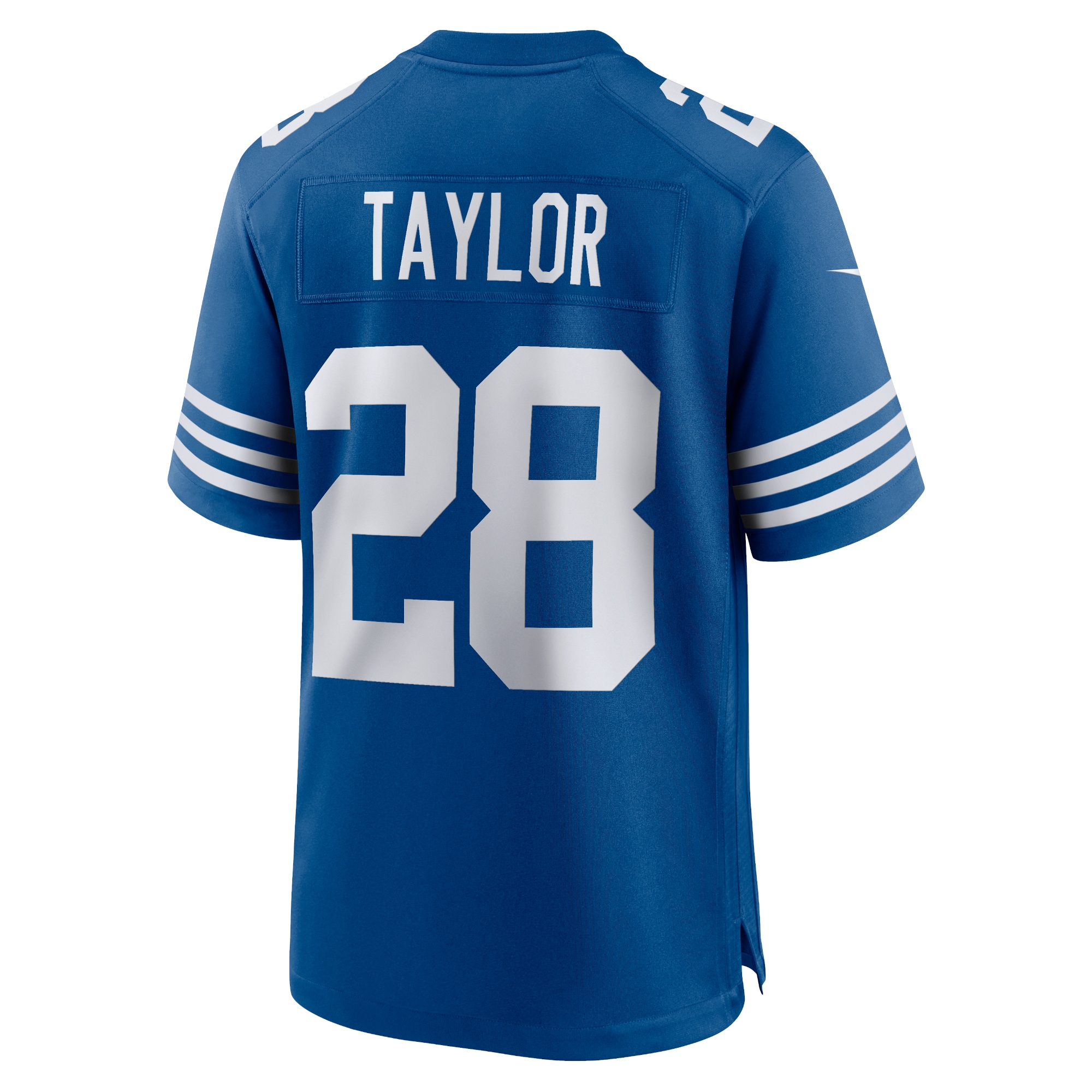 Jonathan Taylor Indianapolis Colts Alternate Game Jersey - Royal - angle 5