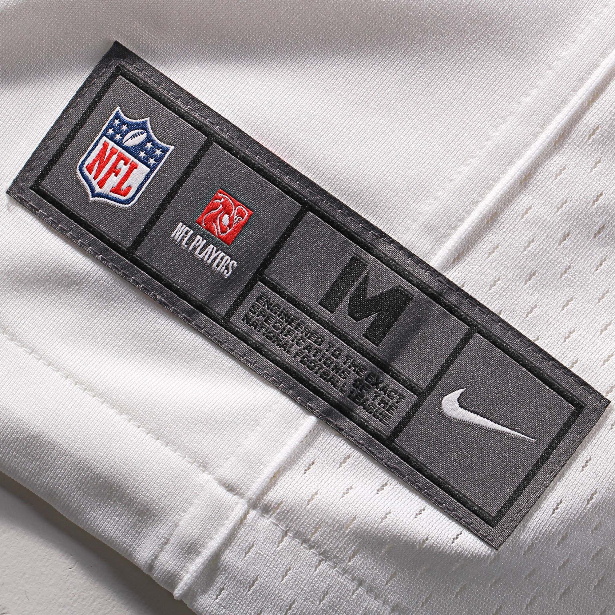 Josh Allen #17 Buffalo Bills Game Player Jersey - White - angle 9