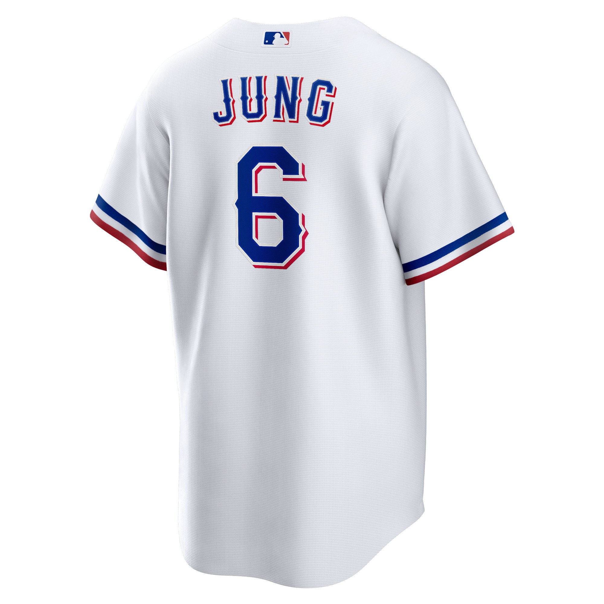 Josh Jung Texas Rangers Replica Player Jersey - White - angle 5