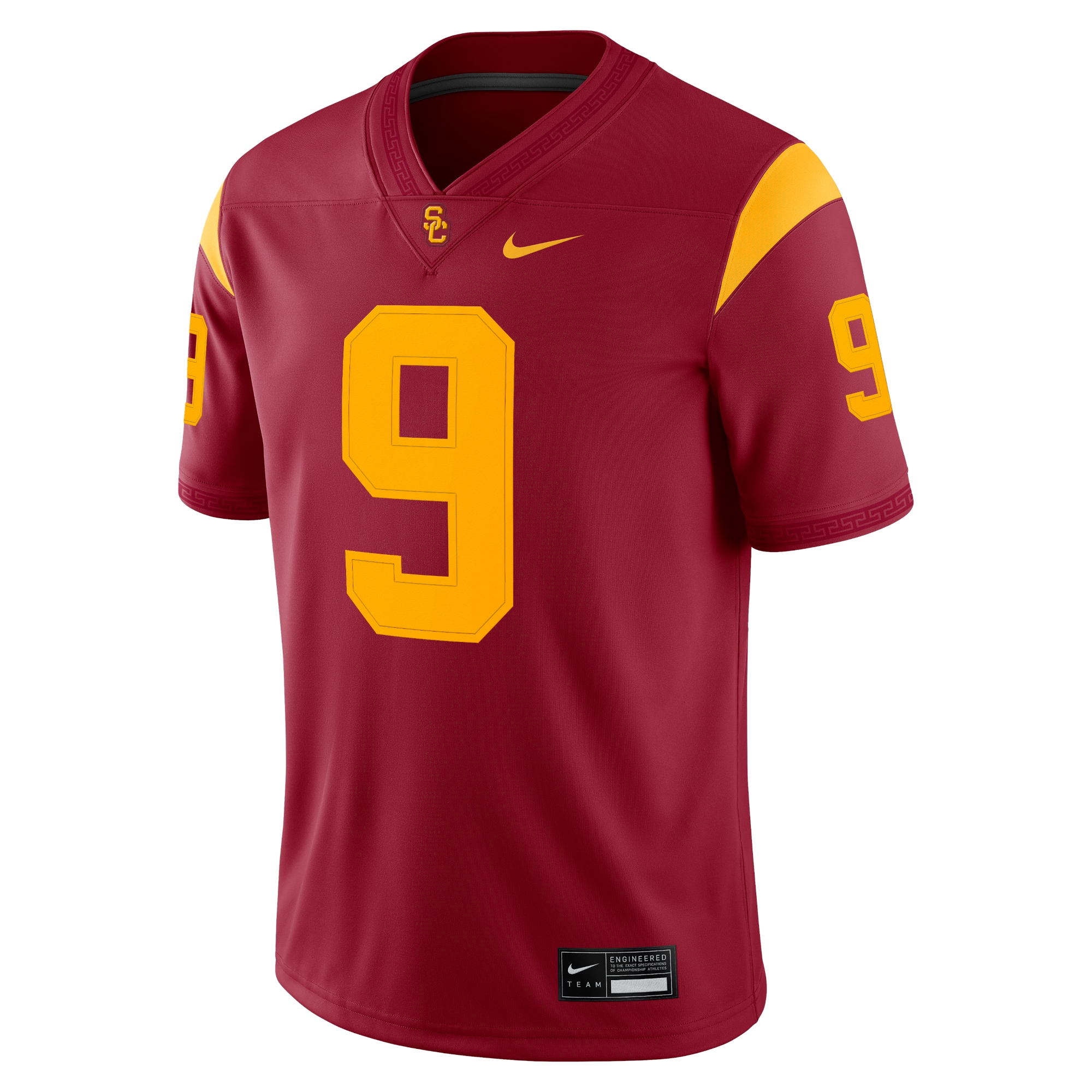 JuJu Smith-Schuster USC Trojans Alumni Game Jersey - Cardinal - angle 4