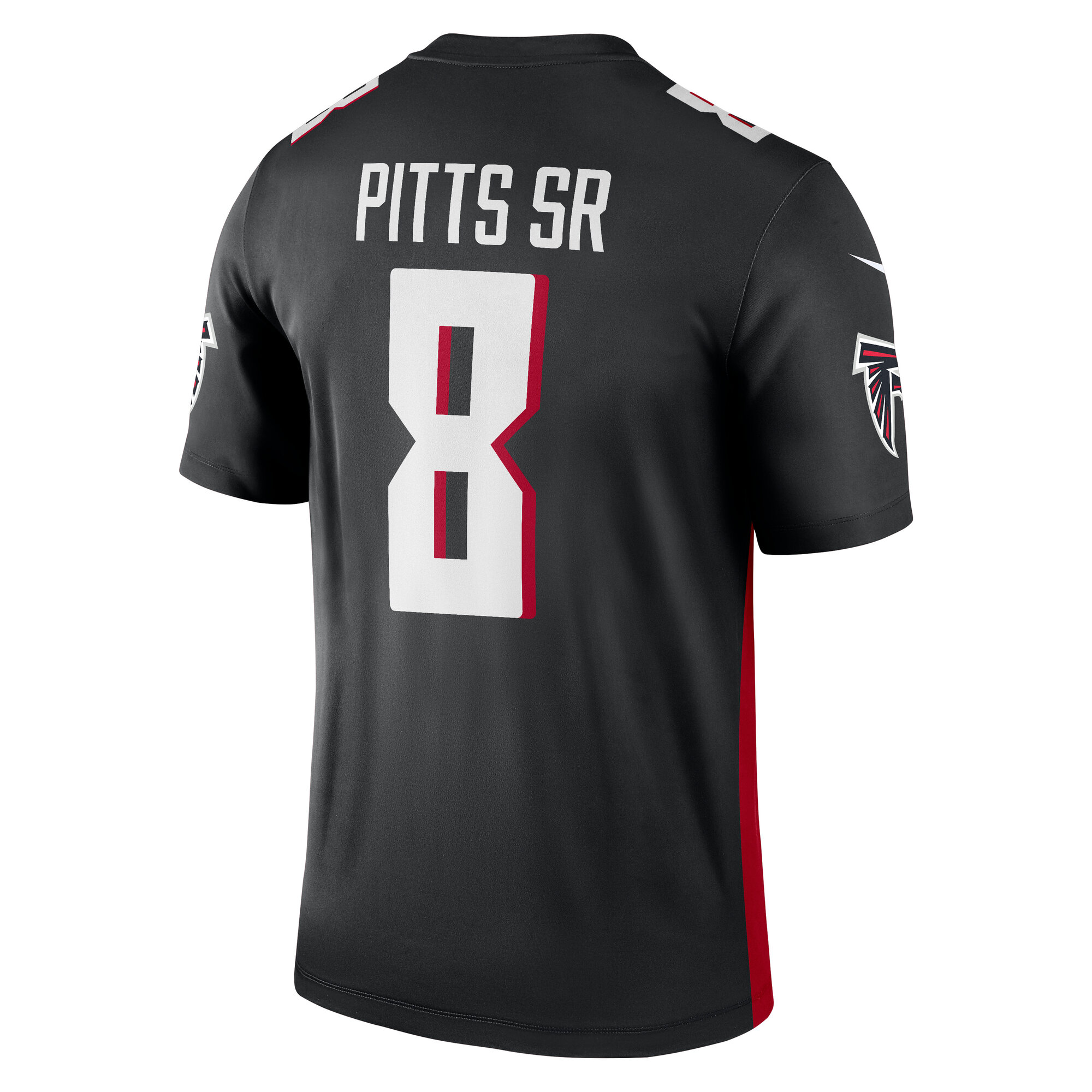 Kyle Pitts Sr. Atlanta Falcons Legend Player Performance Jersey Top - Black - angle 5