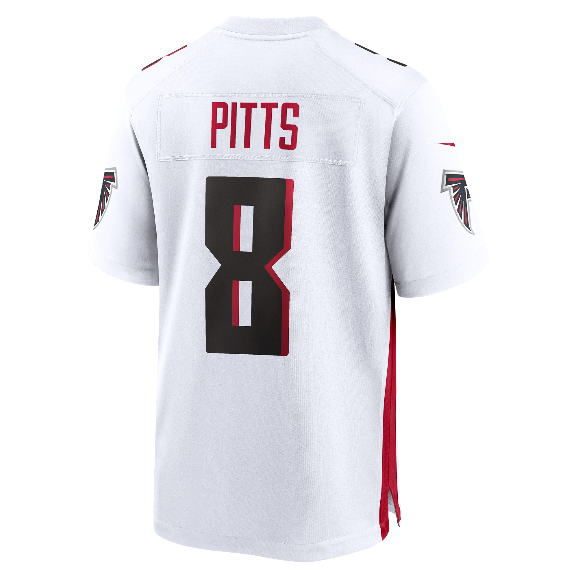 Kyle Pitts Atlanta Falcons Game Player Jersey - White - angle 5