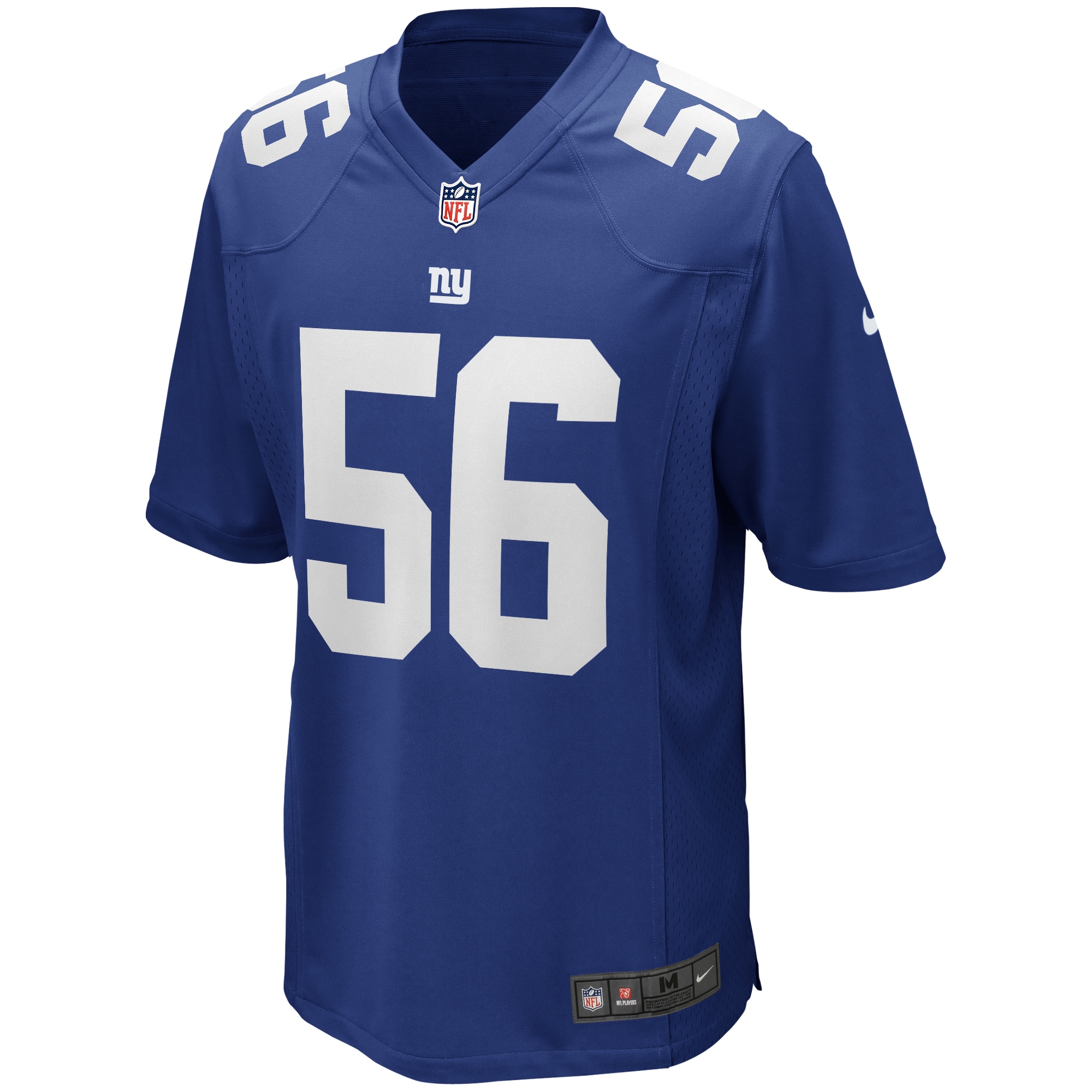 Lawrence Taylor New York Giants Game Retired Player Jersey - Royal - angle 4