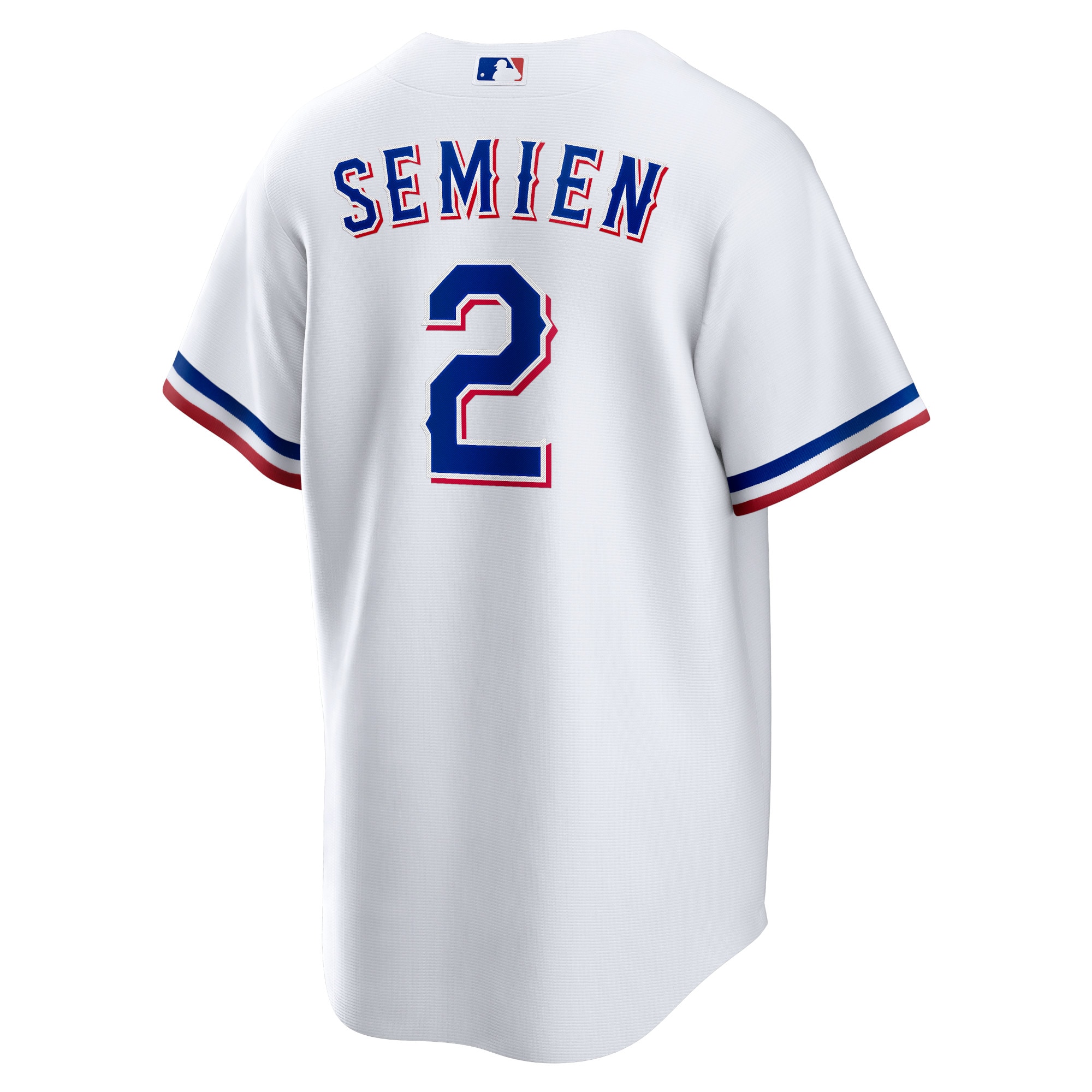 Marcus Semien Texas Rangers Home Replica Player Jersey - White - angle 5