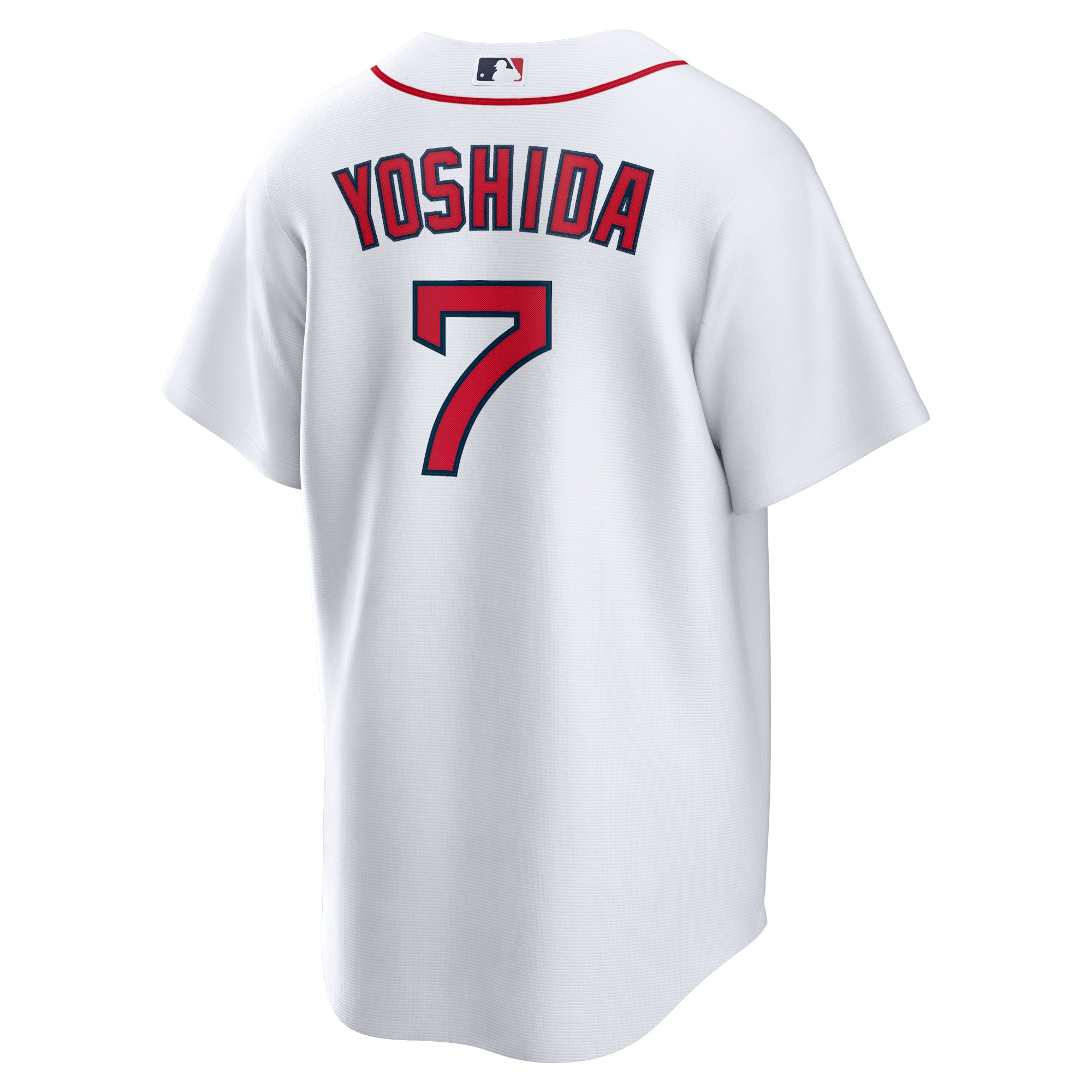 Masataka Yoshida Boston Red Sox Replica Player Jersey - White - angle 5