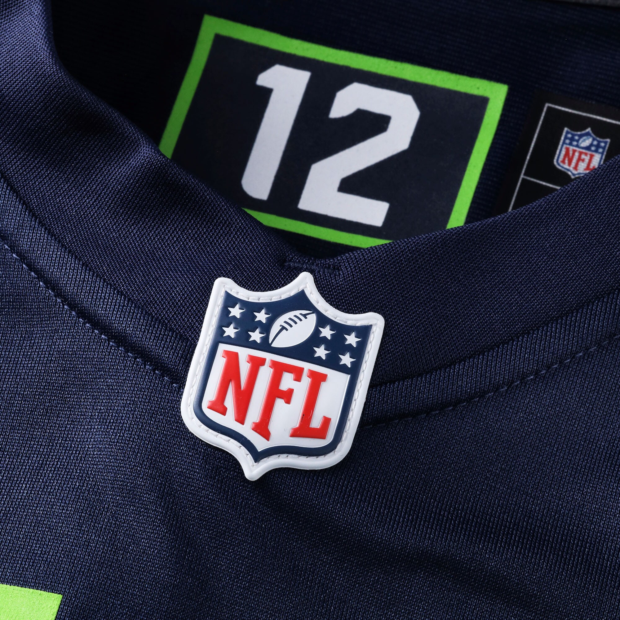 Nick Emmanwori Seattle Seahawks Team Game Jersey - College Navy - angle 10