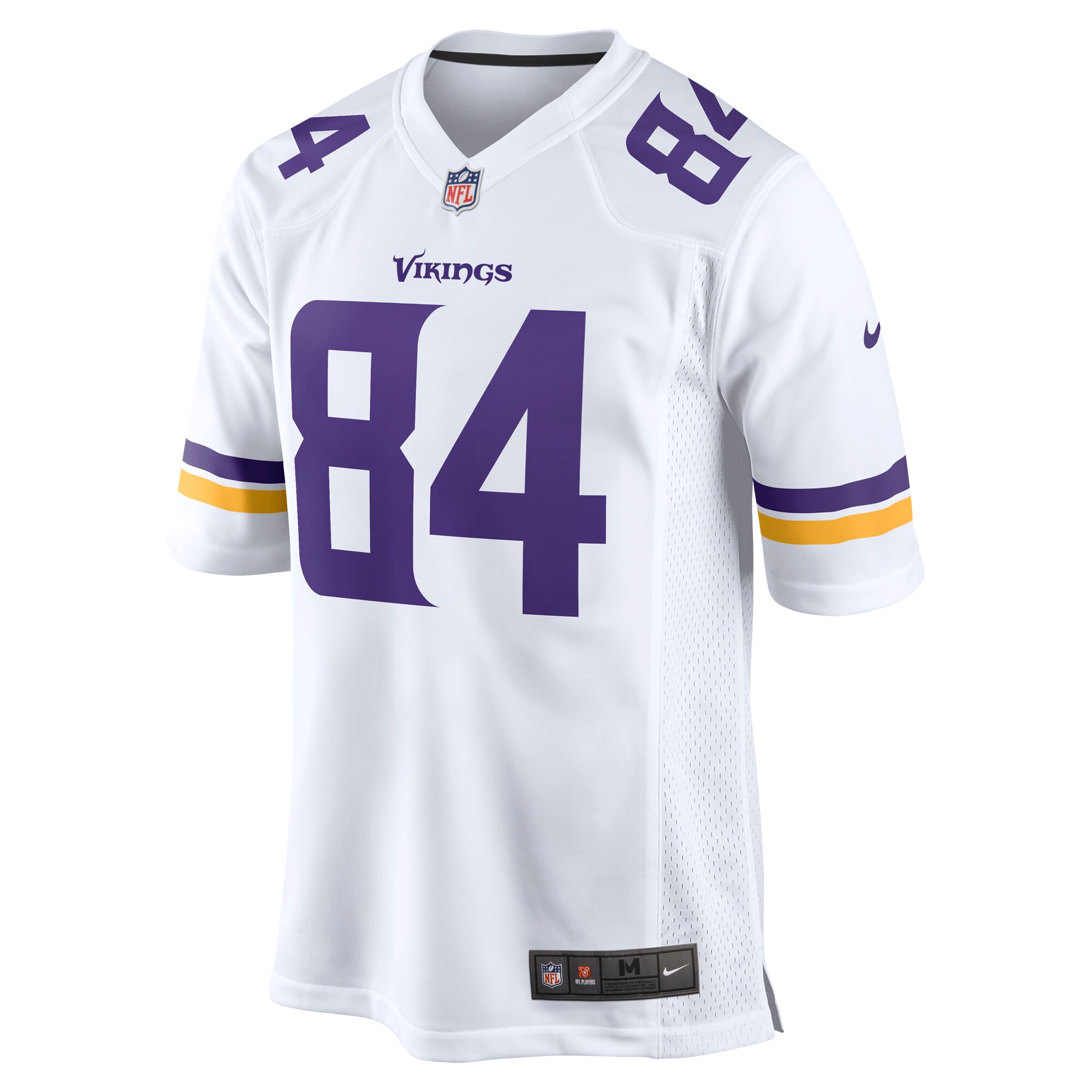 Randy Moss Minnesota Vikings Retired Player Game Jersey - White - angle 4