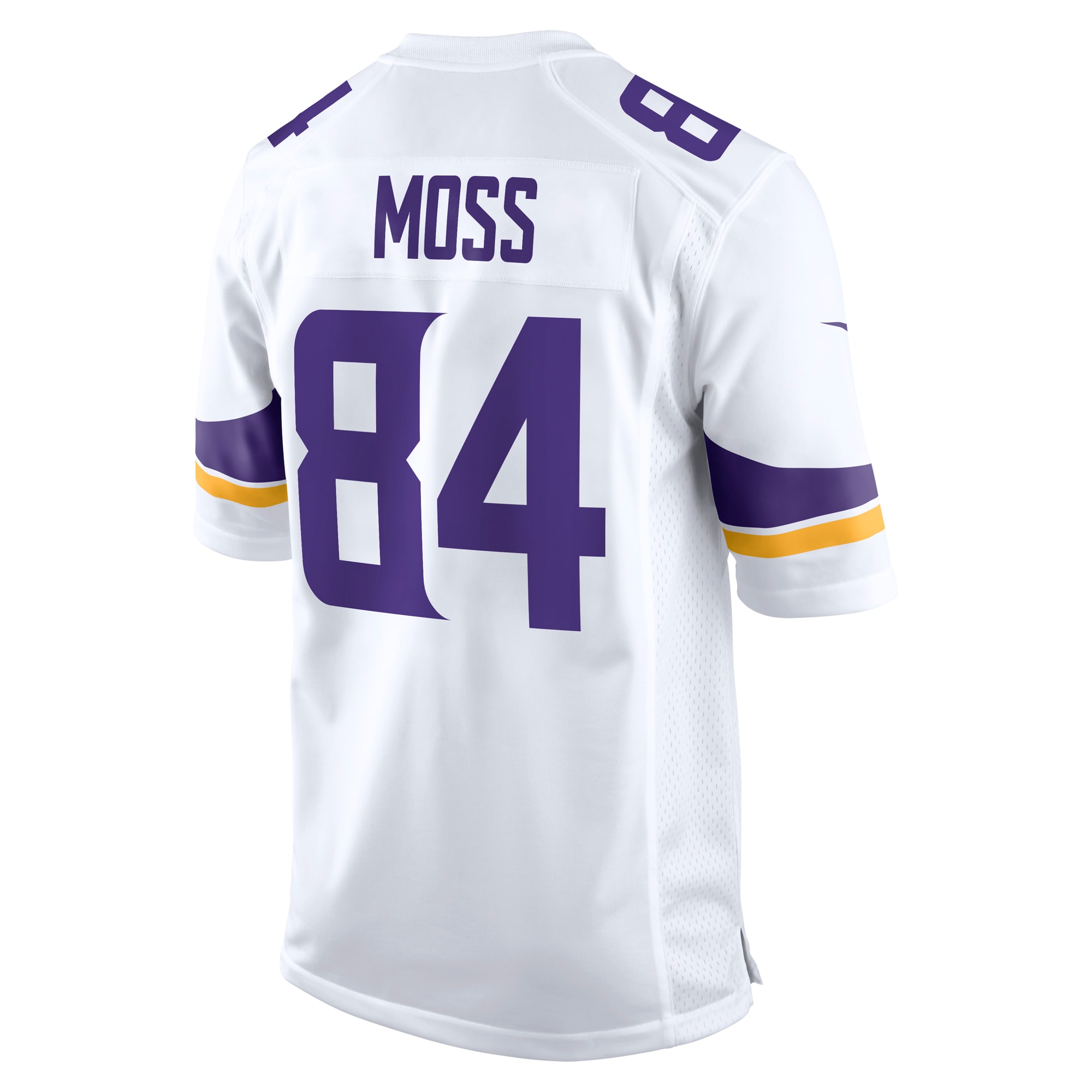 Randy Moss Minnesota Vikings Retired Player Game Jersey - White - angle 5
