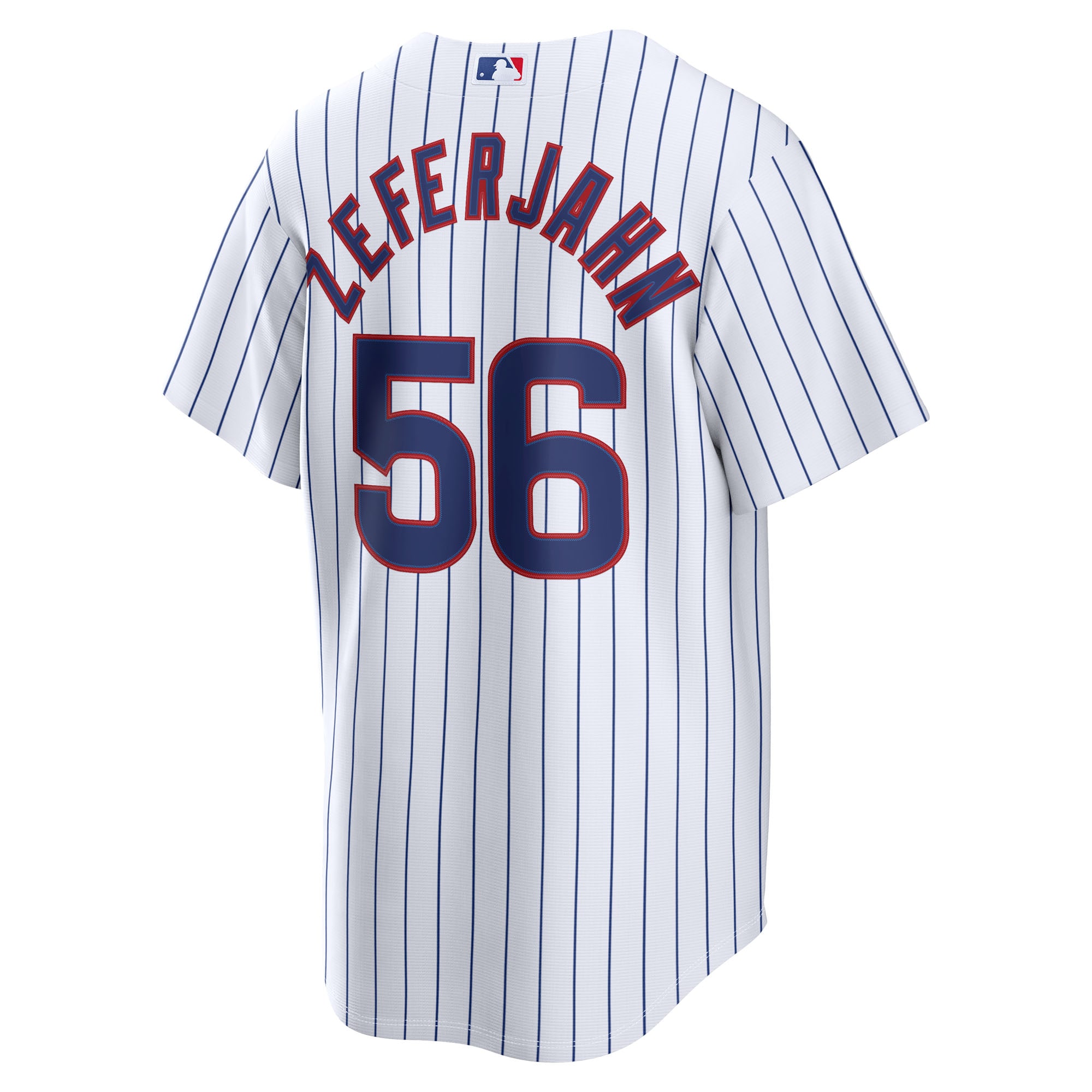Ryan Zeferjahn Chicago Cubs Home Replica Jersey - White - angle 7