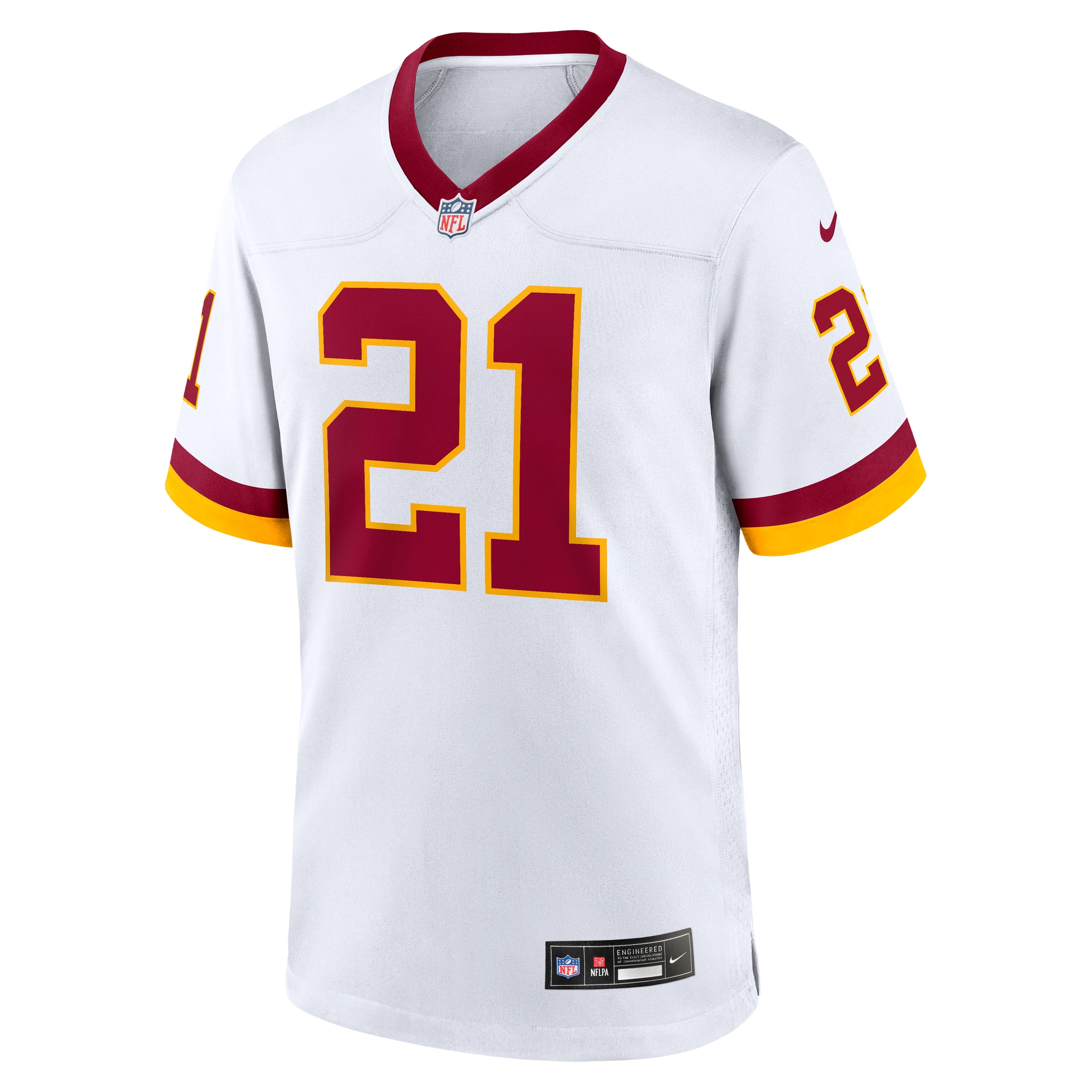 Sean Taylor Washington Commanders Game Super Bowl Era Jersey - White - angle 4