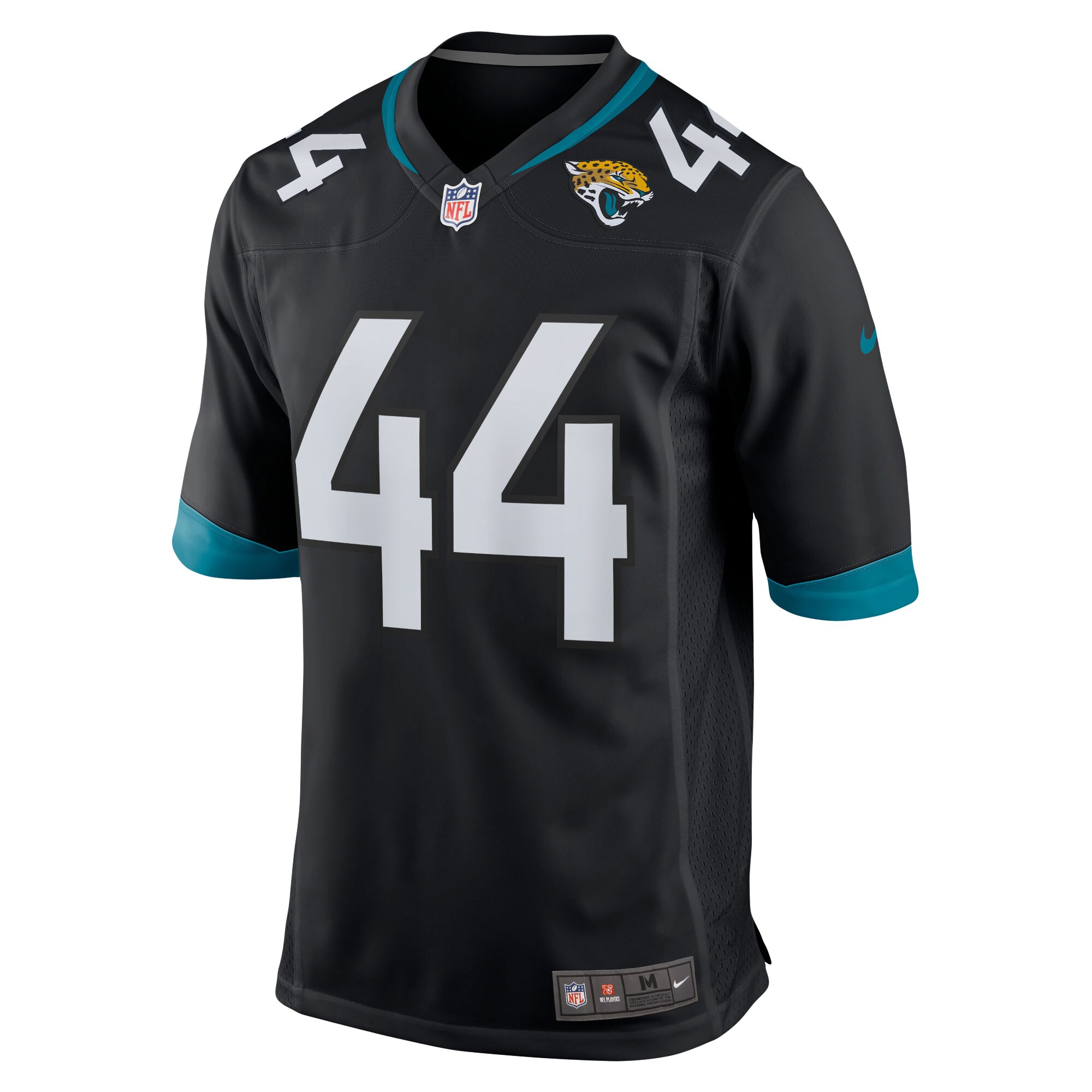 Travon Walker Jacksonville Jaguars Player Game Jersey - Black - angle 4