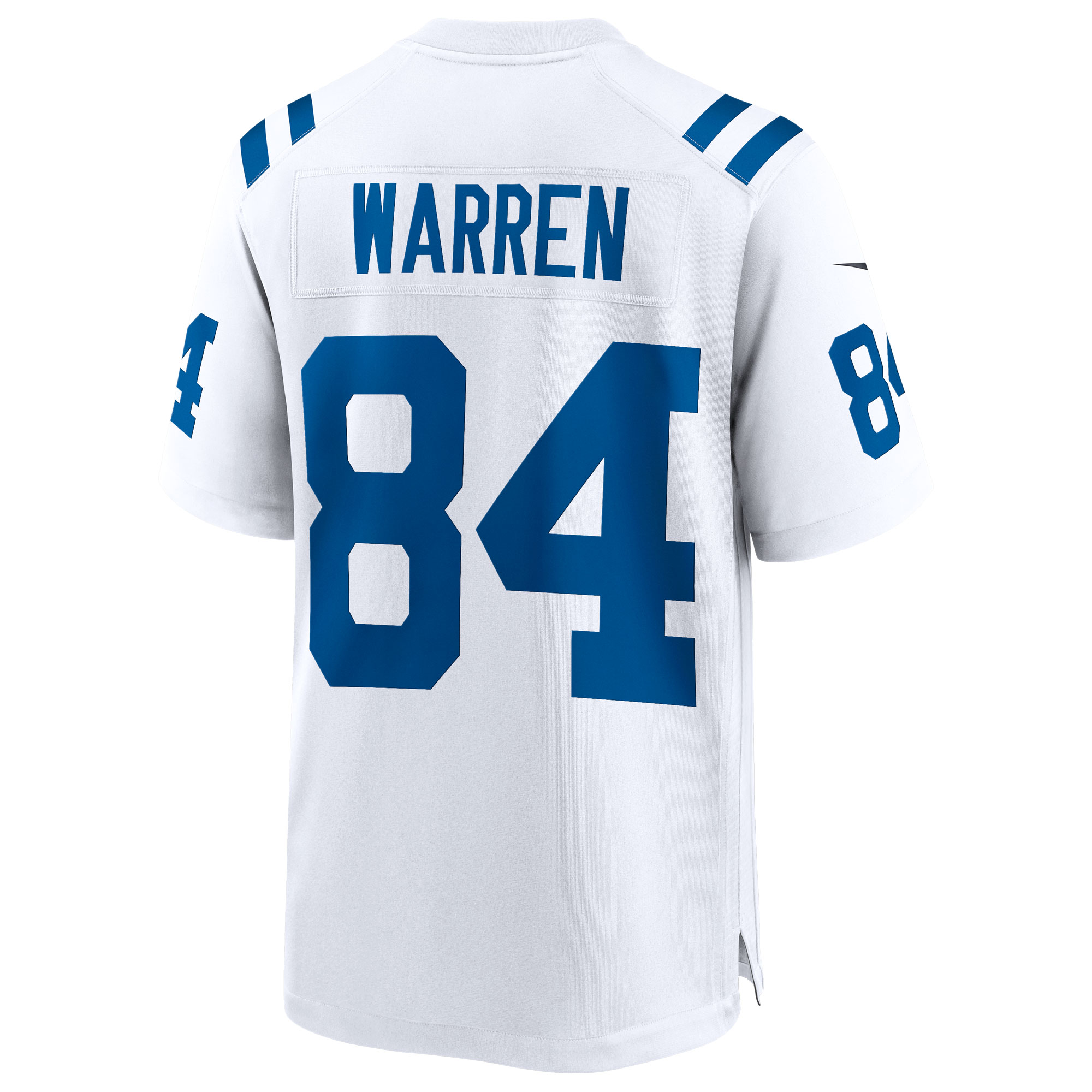 Tyler Warren Indianapolis Colts Game Jersey - White - angle 5