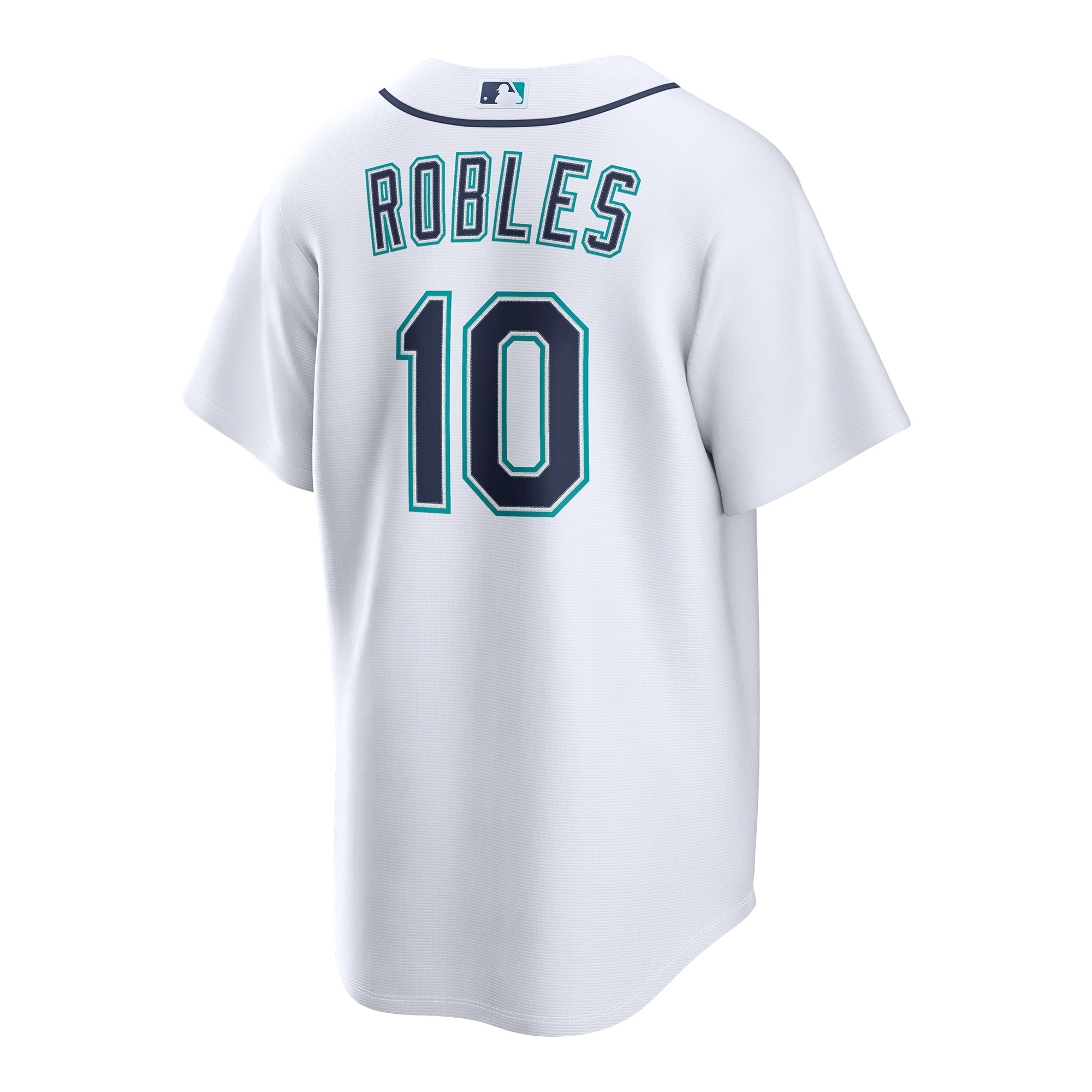 Victor Robles Seattle Mariners Home Replica Jersey - White - angle 5