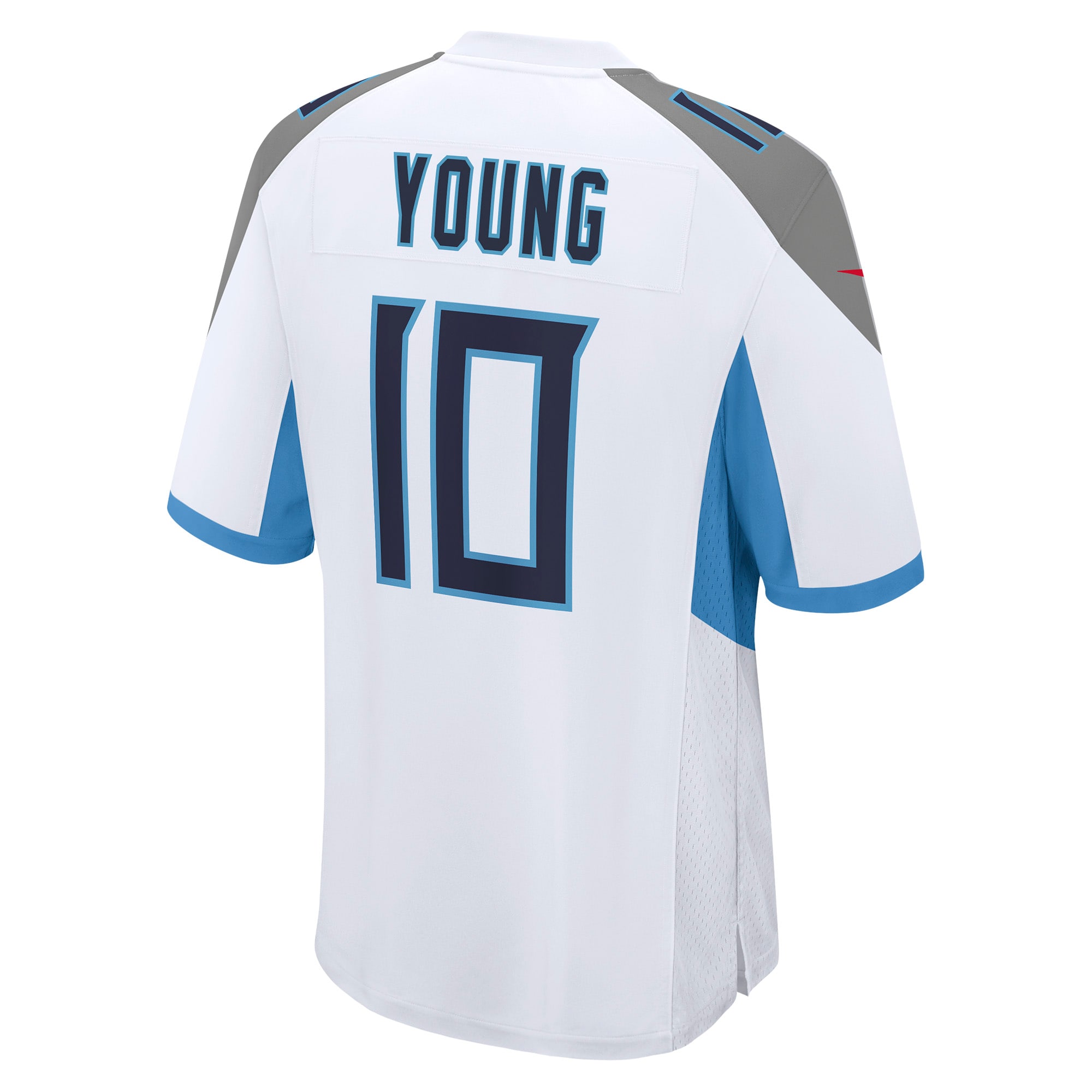 Vince Young Tennessee Titans Retired Player Game Jersey - White - angle 5